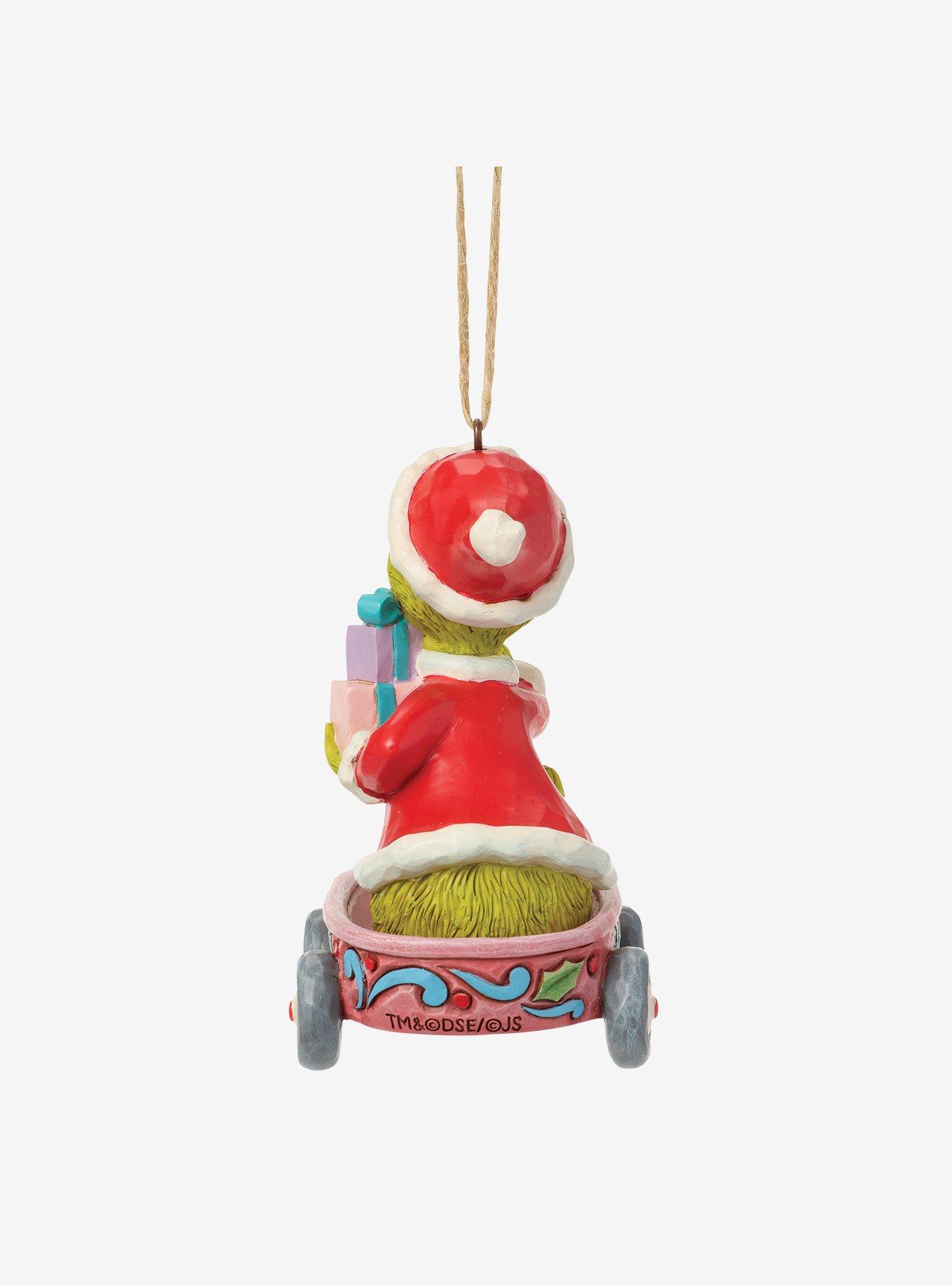 Jim Shore Grinch Grinch in Wagon Hanging Ornament, , alternate - view 5