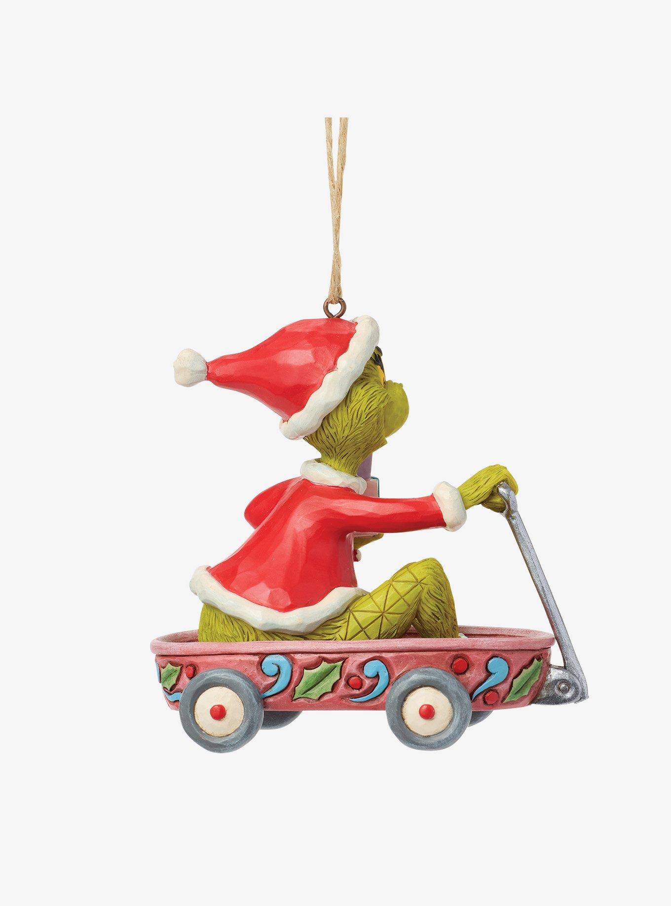 Jim Shore Grinch Grinch in Wagon Hanging Ornament, , alternate - view 6