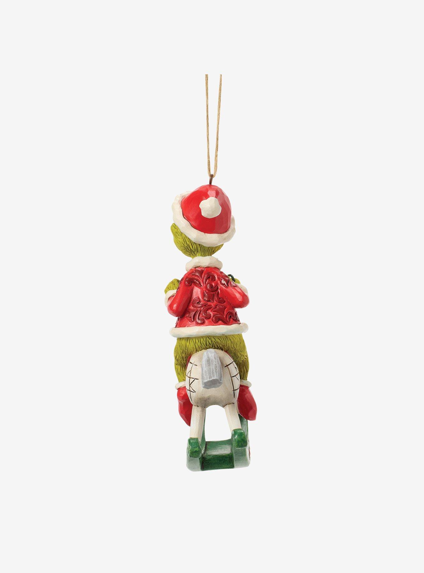 Jim Shore Grinch Grinch on Rocking Horse Hanging Ornament, , alternate - view 4