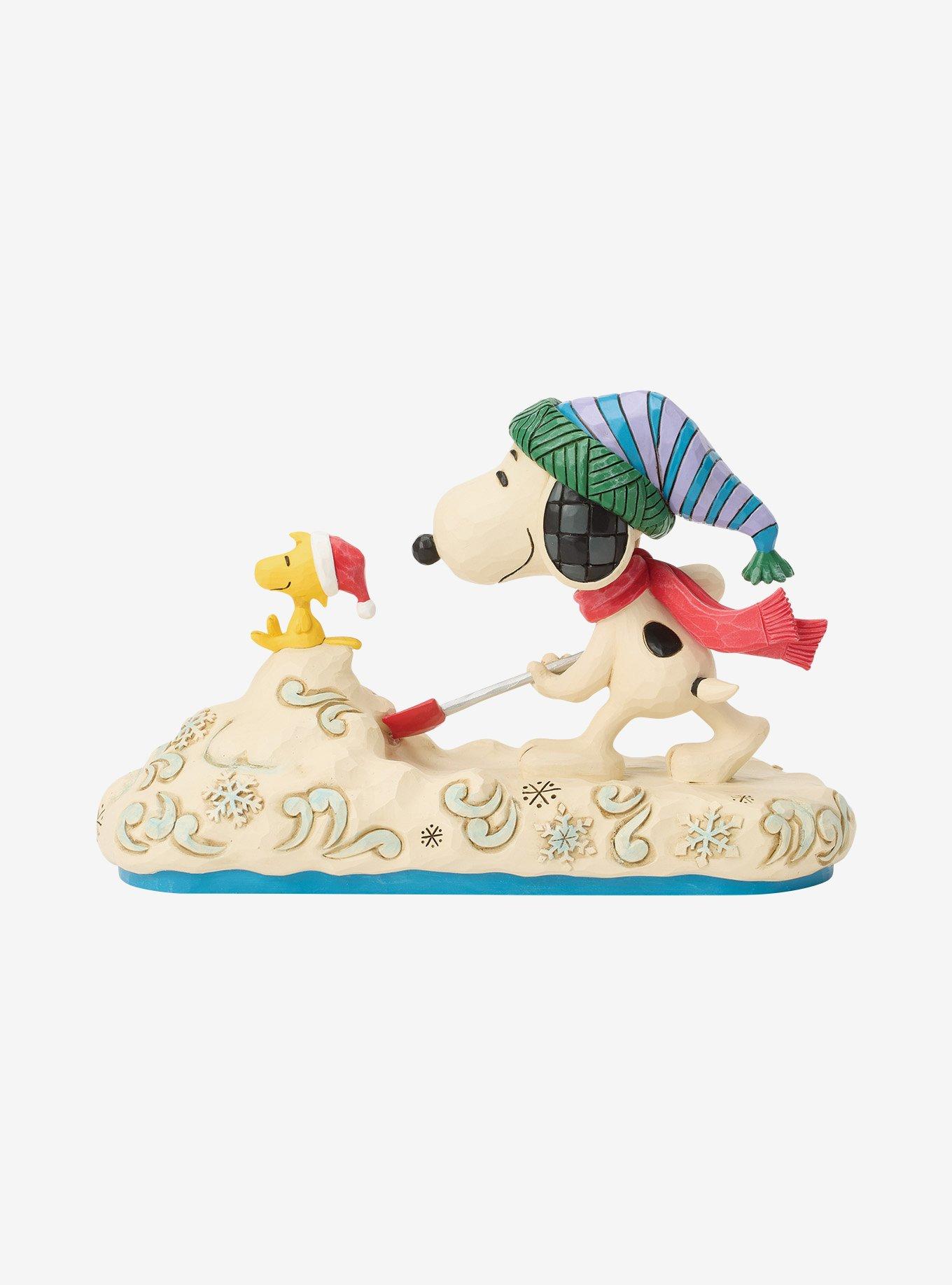 Jim Shore Peanuts Snoopy Shoveling Snow Figurine, , alternate - view 5