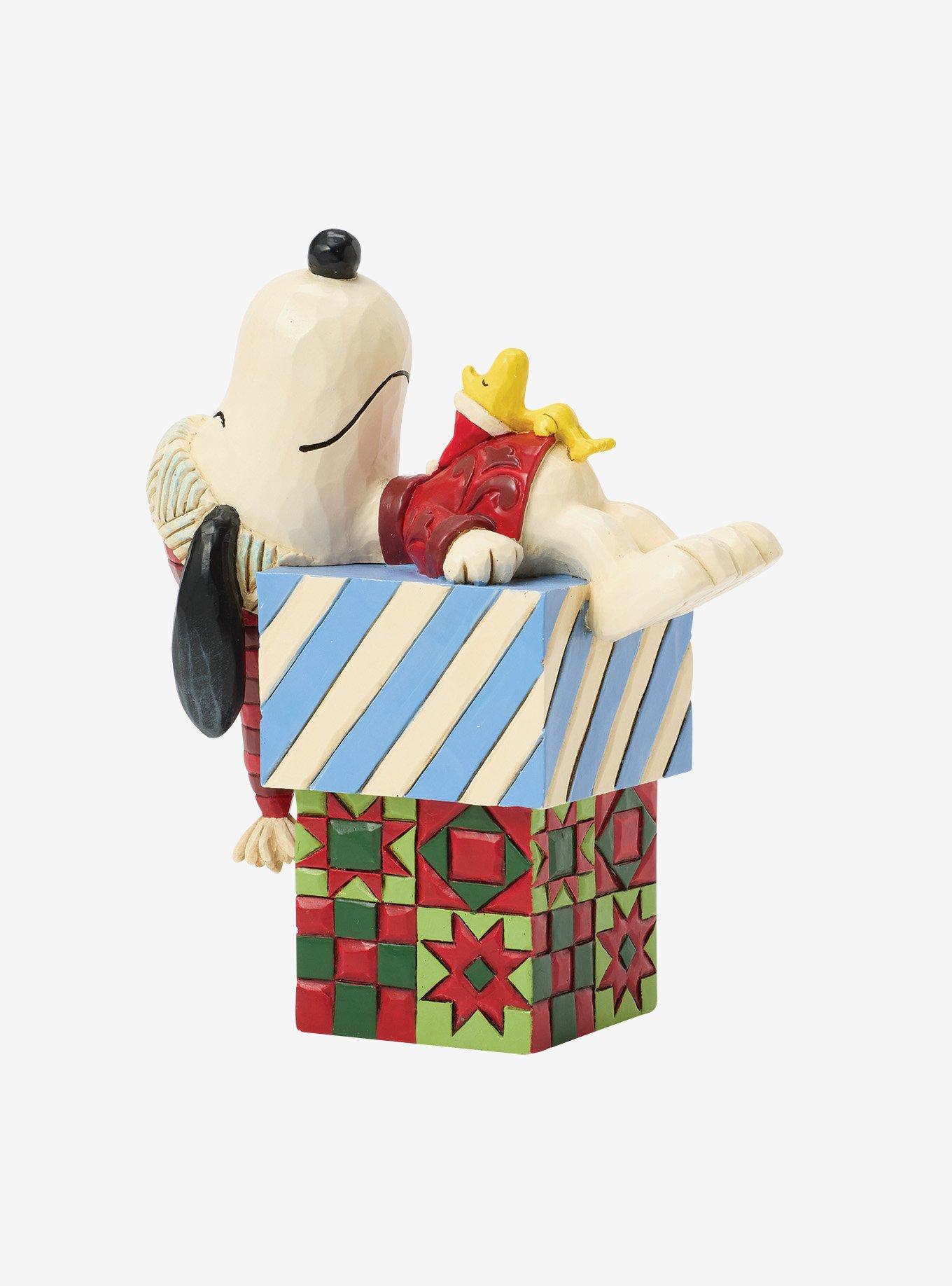 Jim Shore Peanuts Snoopy and Woodstock Gifts Figurine, , hi-res