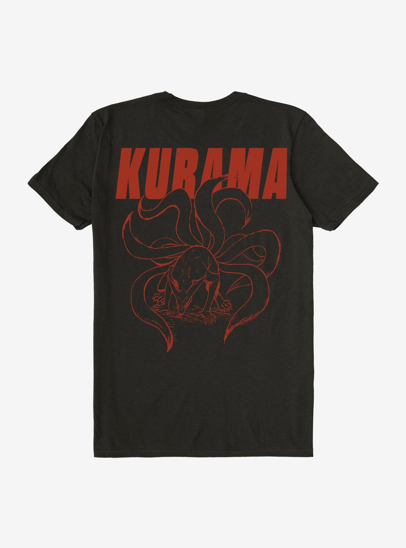 Naruto Shippuden Nine Tails Kurama T-Shirt, , hi-res