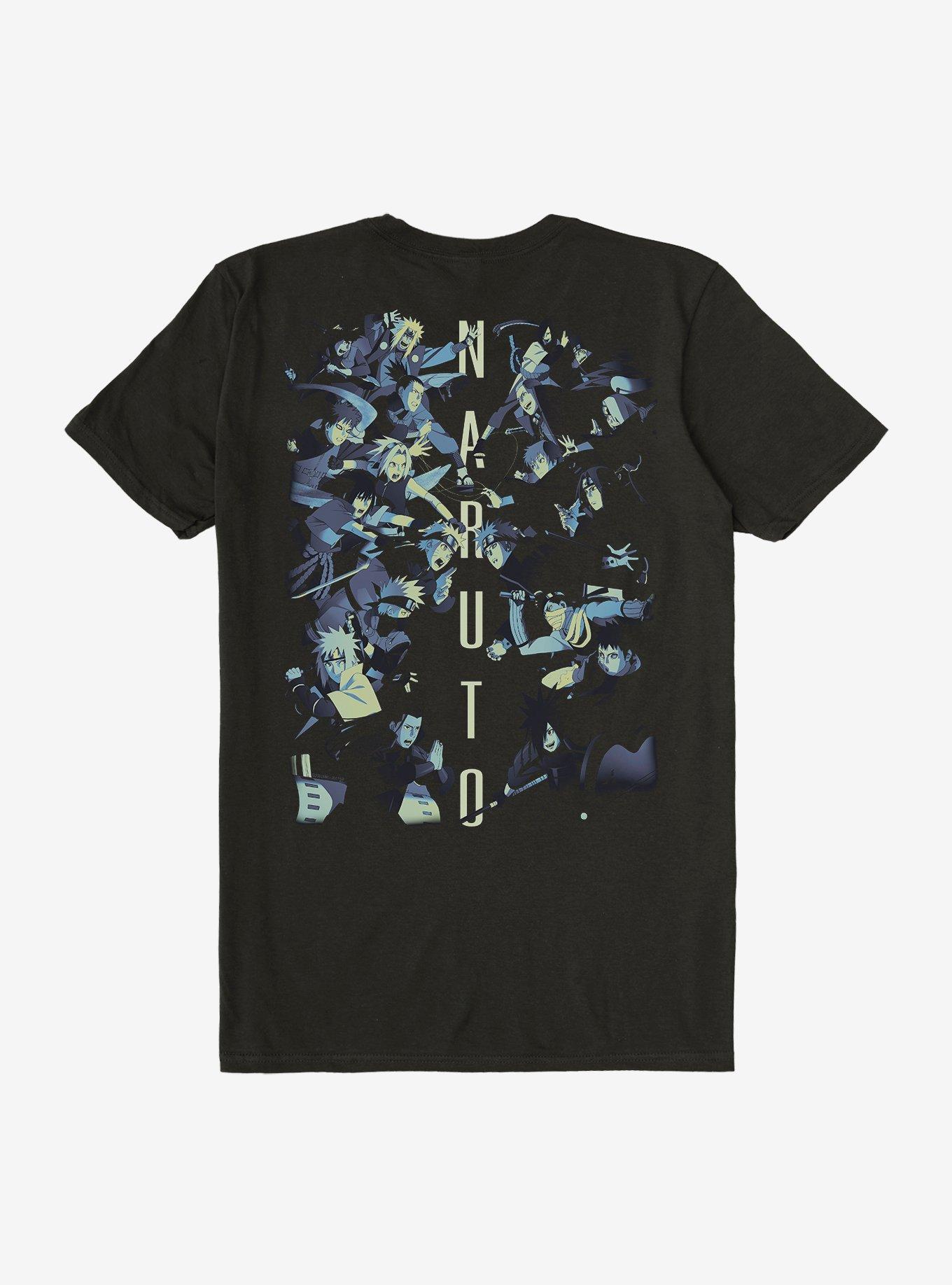 Naruto Shippuden Tonal Naruto and Group T-Shirt, , hi-res