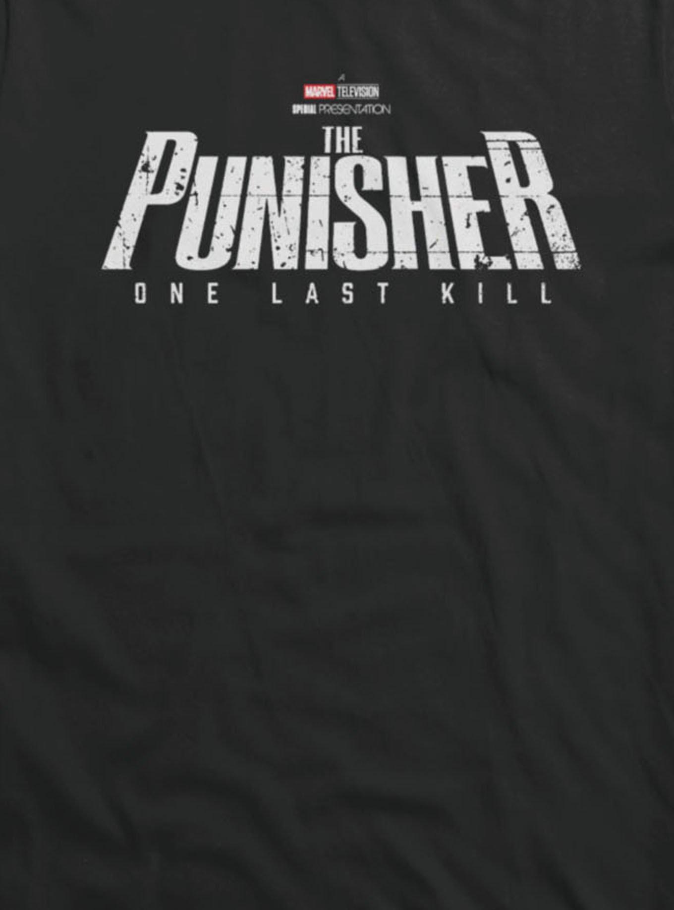 Marvel Punisher: One Last Kill Logo Girls T-Shirt, , hi-res
