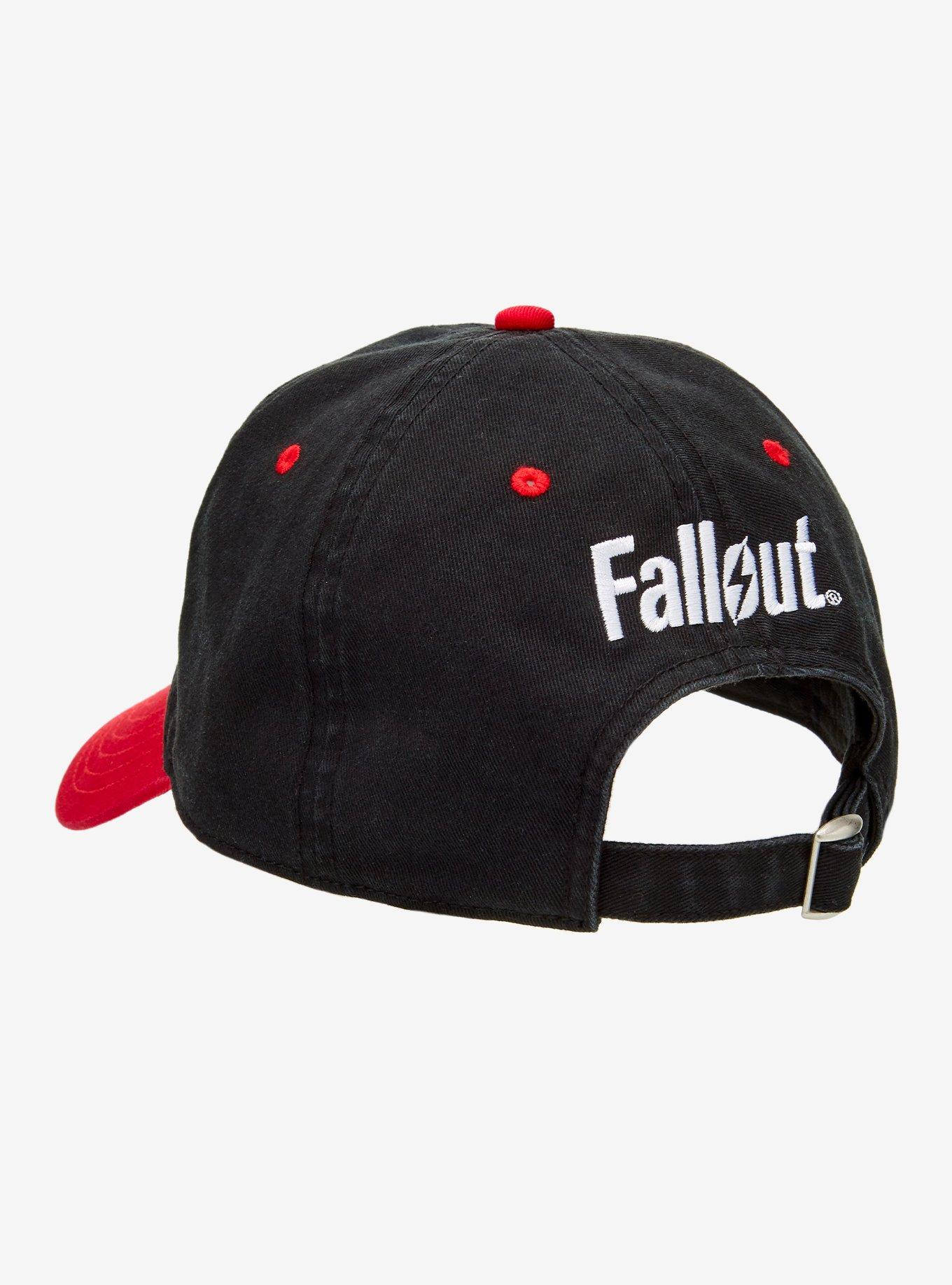 Fallout Nuka-Cola Logo Ball Cap - BoxLunch Exclusive, , alternate - view 4