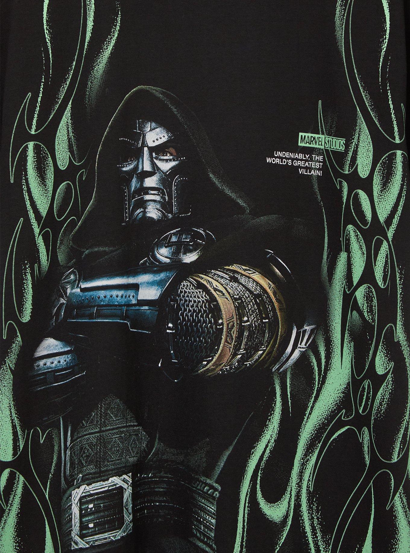 Marvel Doctor Doom Flame T-Shirt - BoxLunch Exclusive