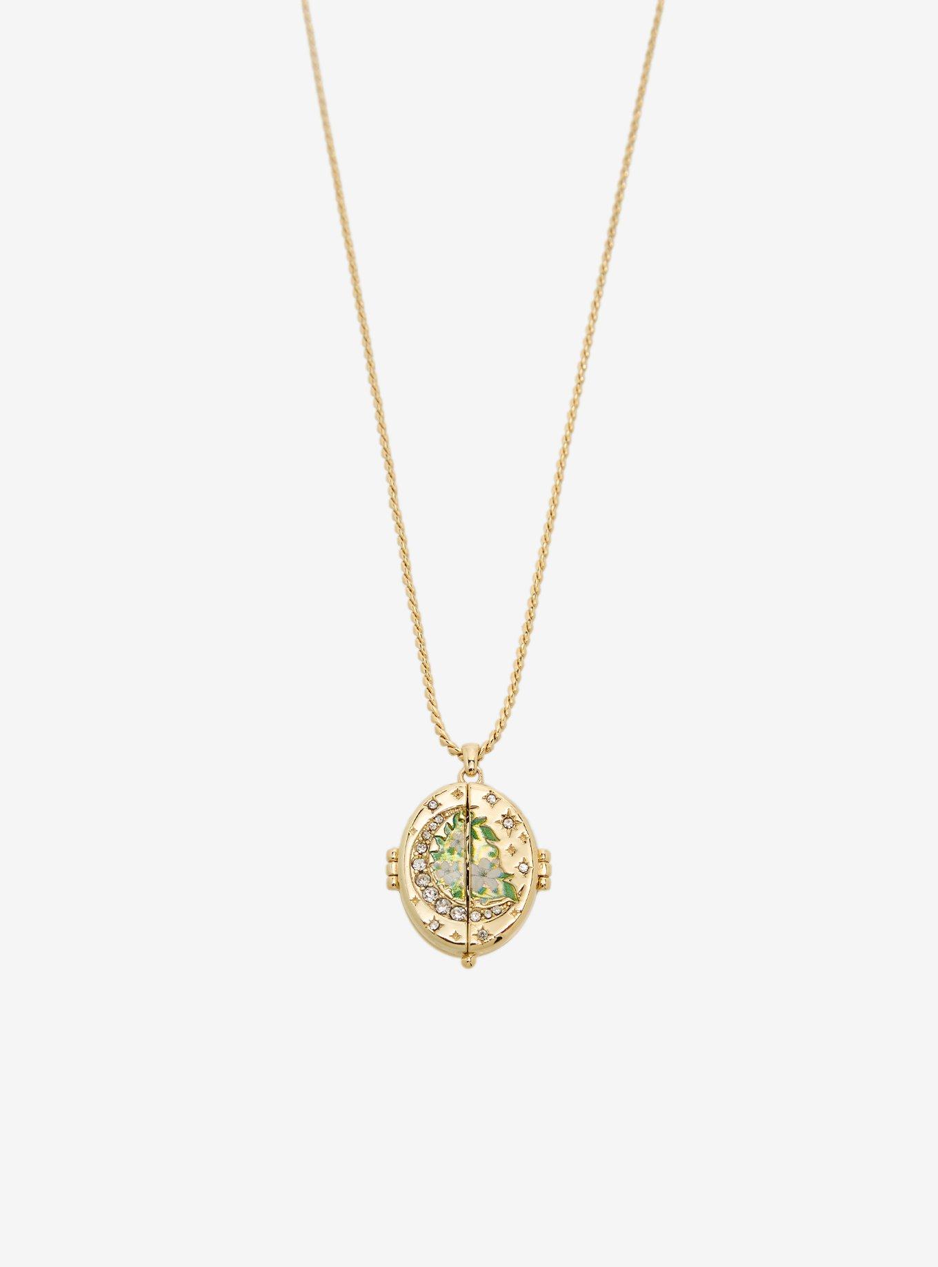 Alex And Ani A Court Of Thorns And Roses There You Are Locket Necklace, , alternate - view 3