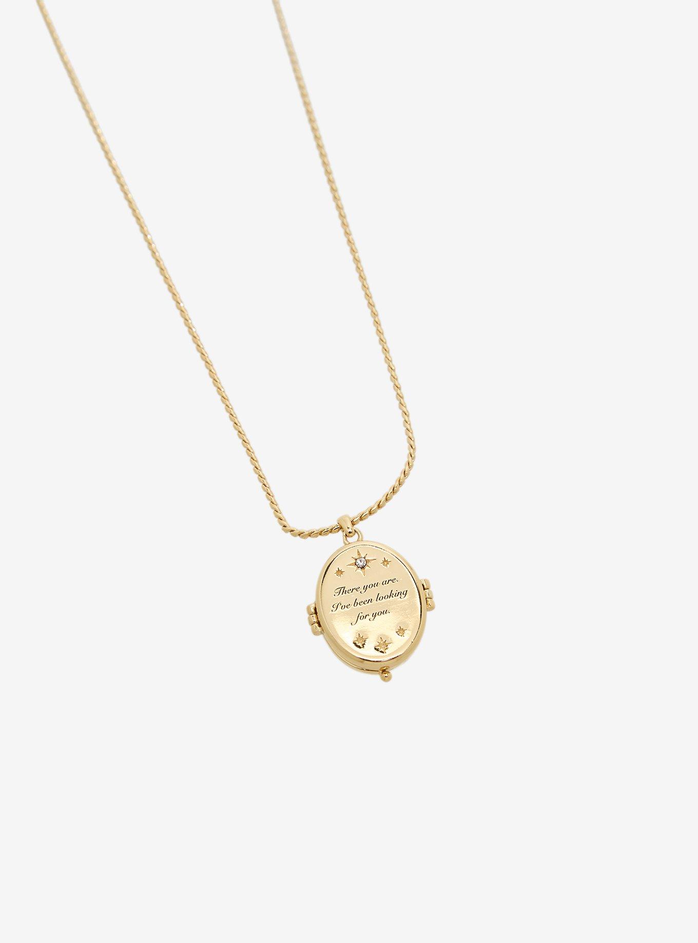 Alex And Ani A Court Of Thorns And Roses There You Are Locket Necklace, , alternate - view 5