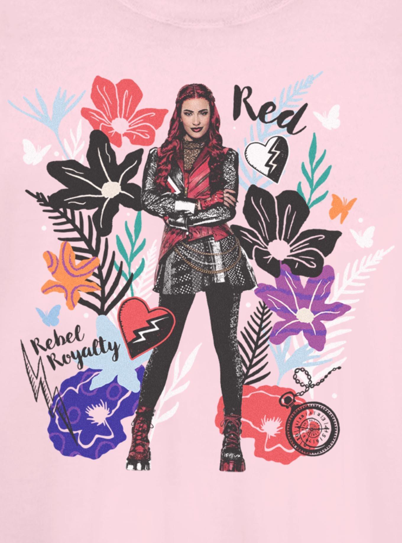 Disney Descendants: Wicked Wonderland Red Rebel Royalty Girls T-Shirt, , hi-res