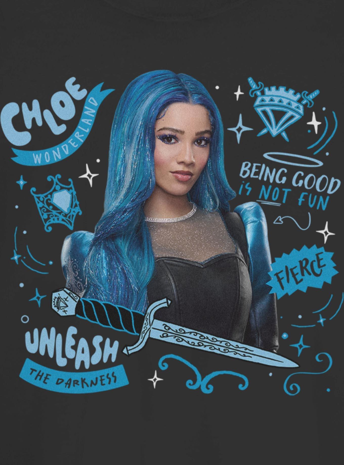 Disney Descendants: Wicked Wonderland Chole Unleash The Darkness Girls T-Shirt, , hi-res