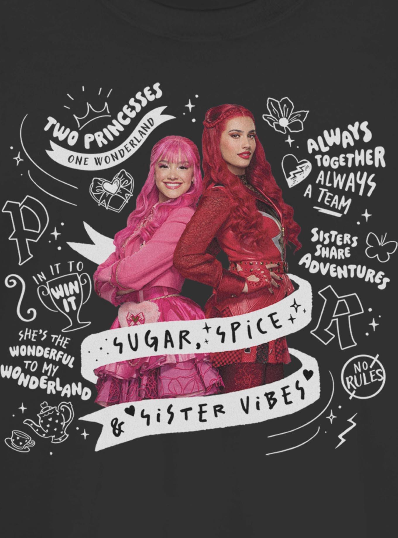 Disney Descendants: Wicked Wonderland Princess Pink & Red Girls T-Shirt, , hi-res