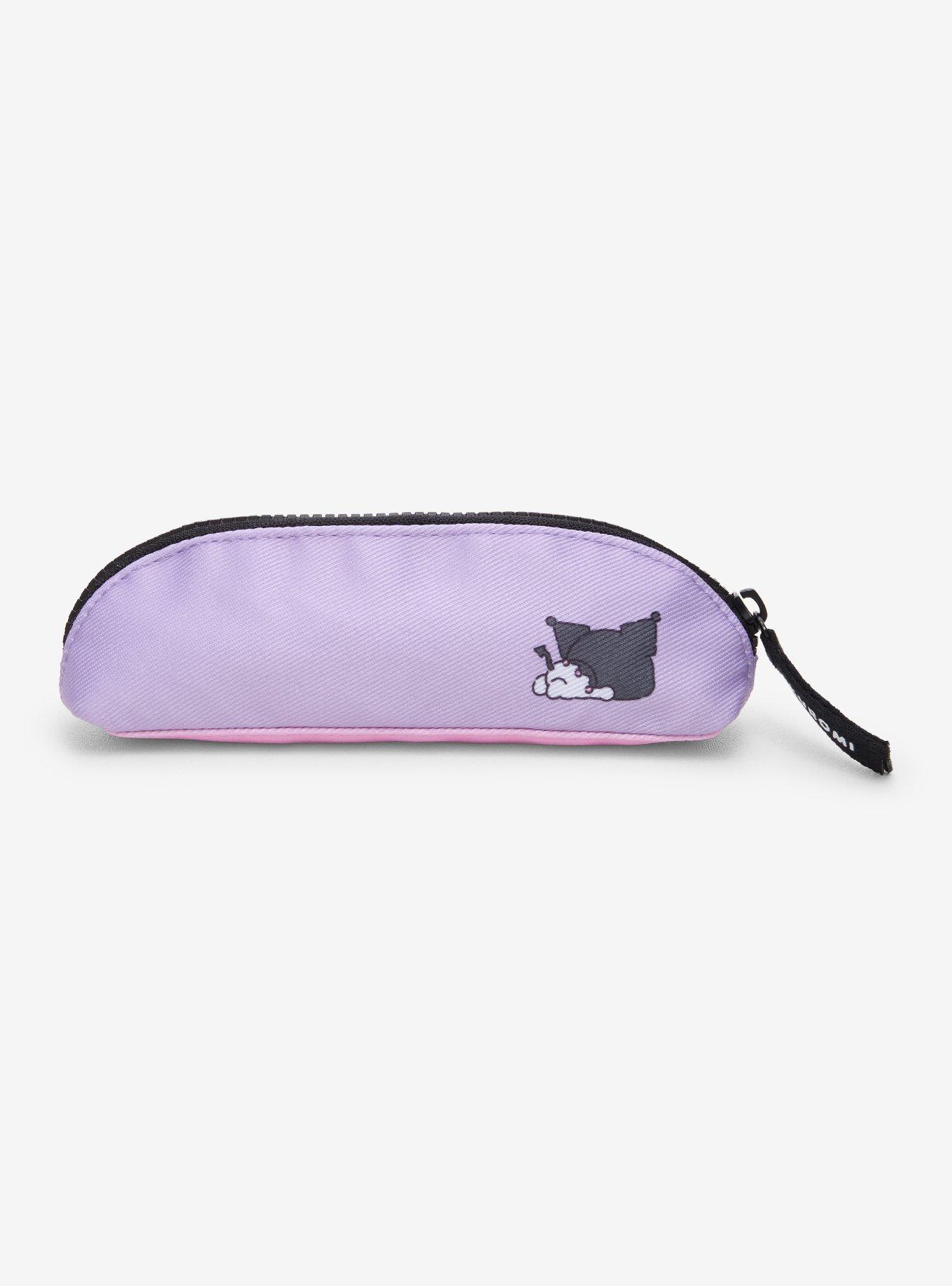 Sanrio Japan Originals Kuromi Laying Pencil Pouch, , alternate - view 3