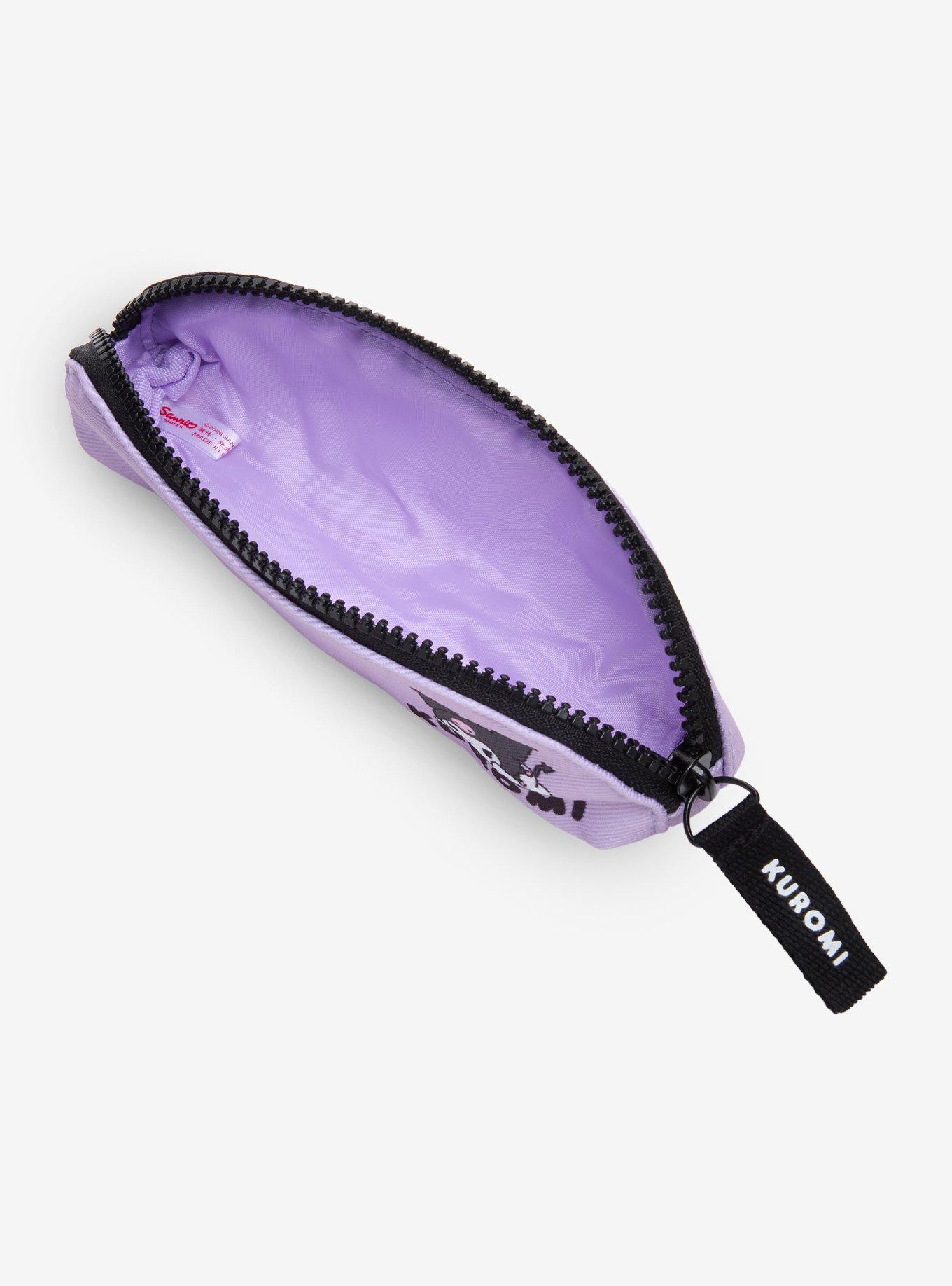 Sanrio Japan Originals Kuromi Laying Pencil Pouch, , alternate - view 4