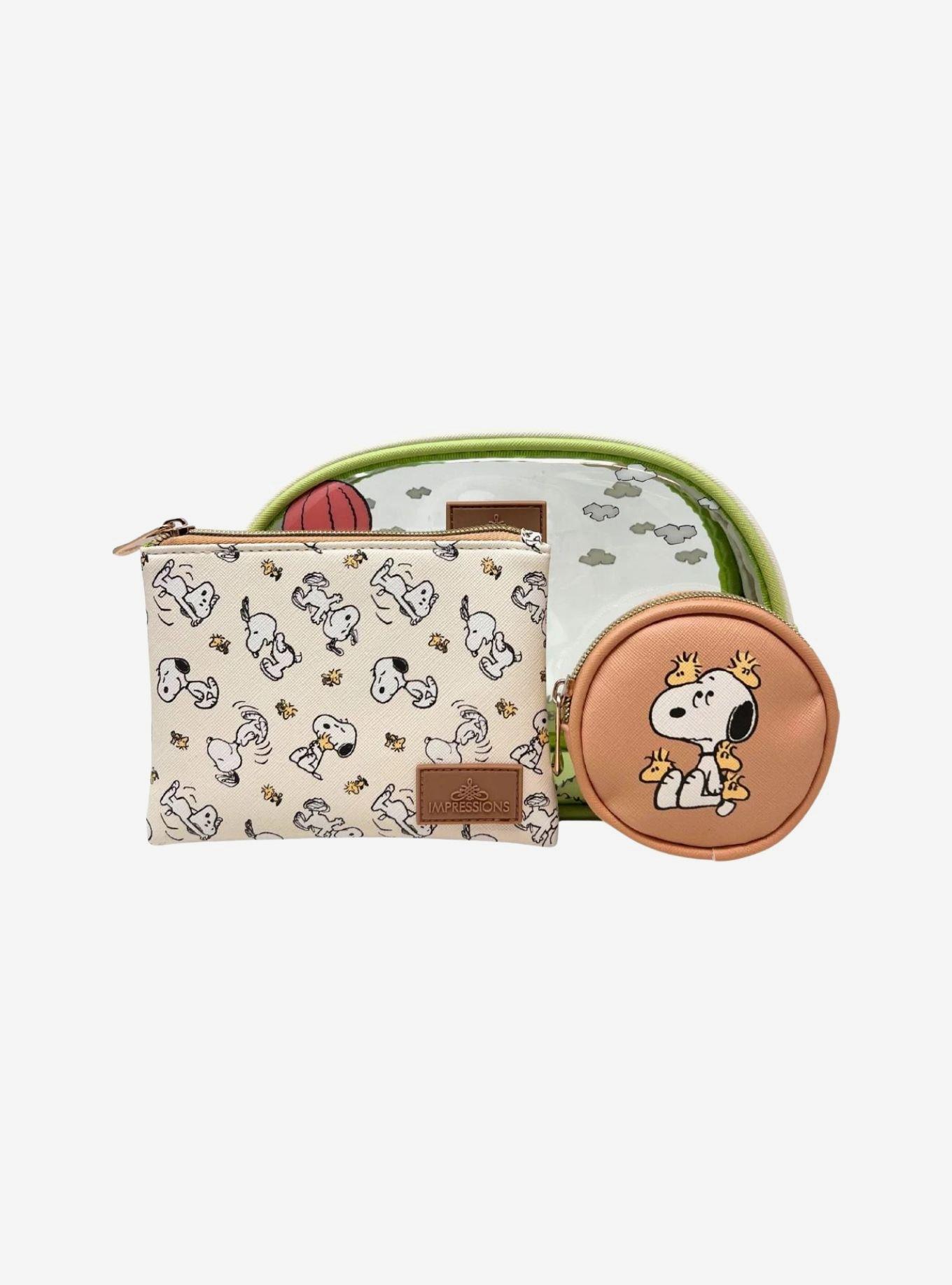 Peanuts Snoopy 3-Piece Makeup Bag Set, , hi-res