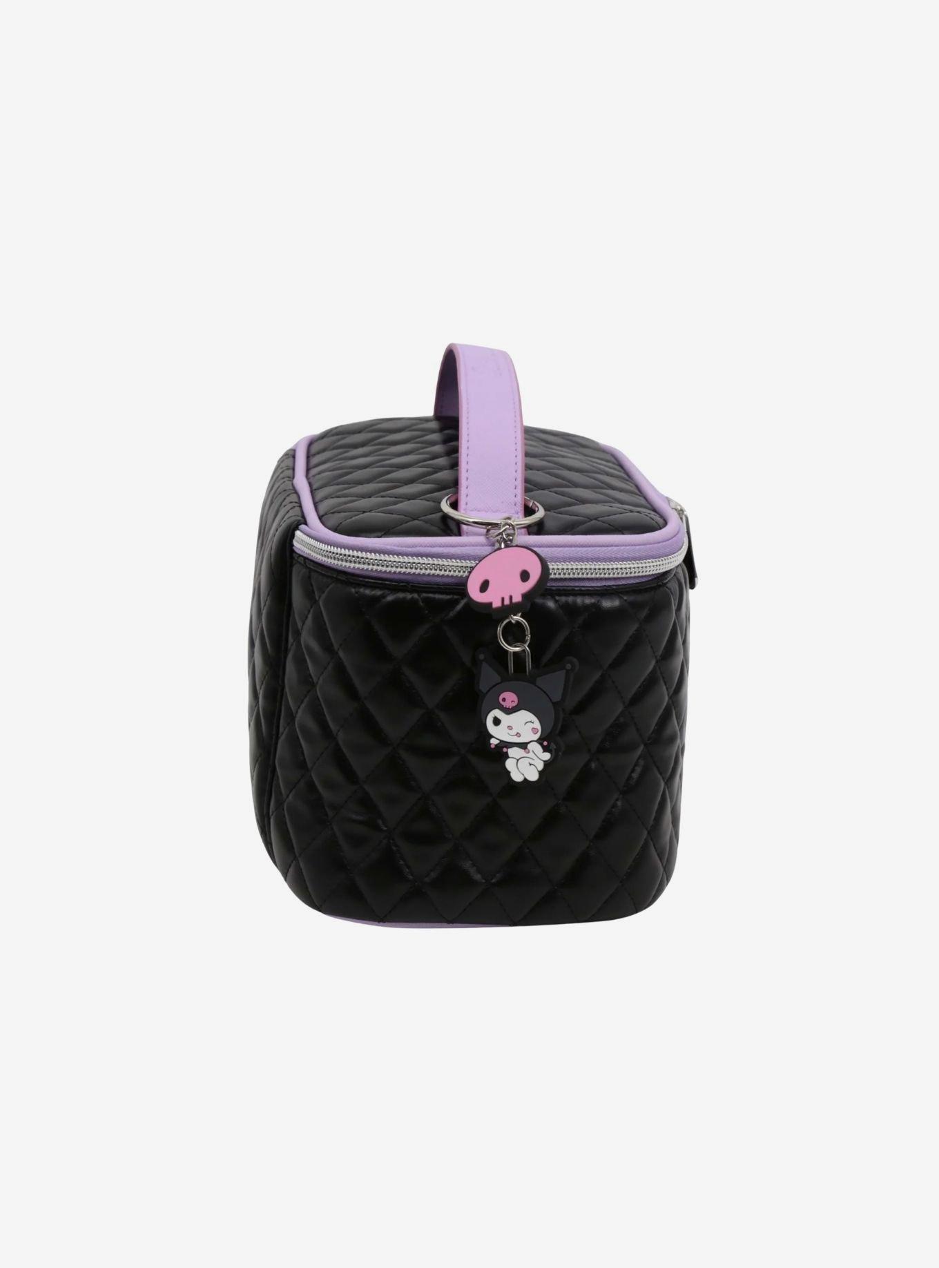 Kuromi Quilted Train Case, , alternate - view 4