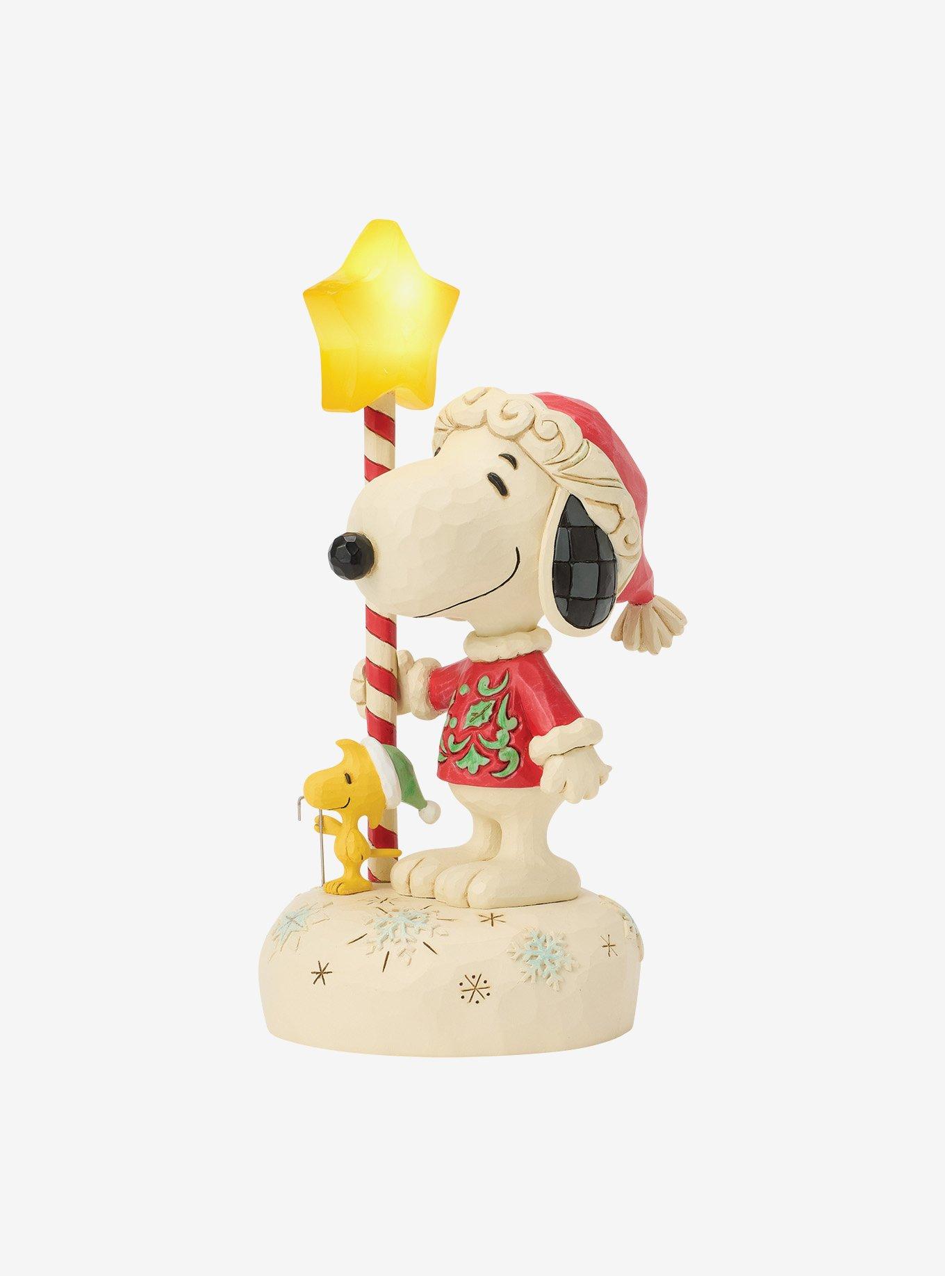 Jim Shore Peanuts Snoopy Light Up Star Staff Figurine, , alternate - view 4
