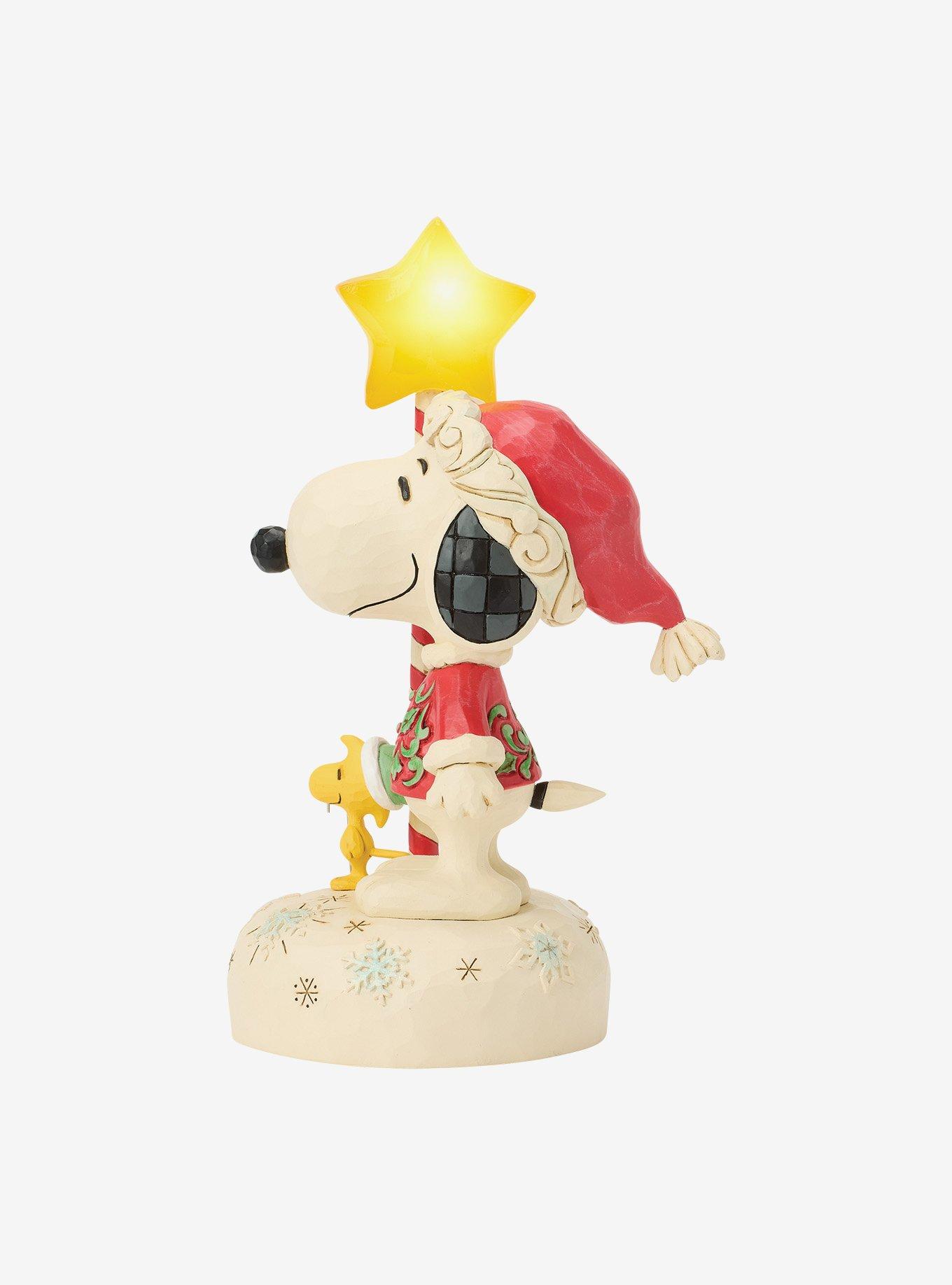 Jim Shore Peanuts Snoopy Light Up Star Staff Figurine, , alternate - view 5