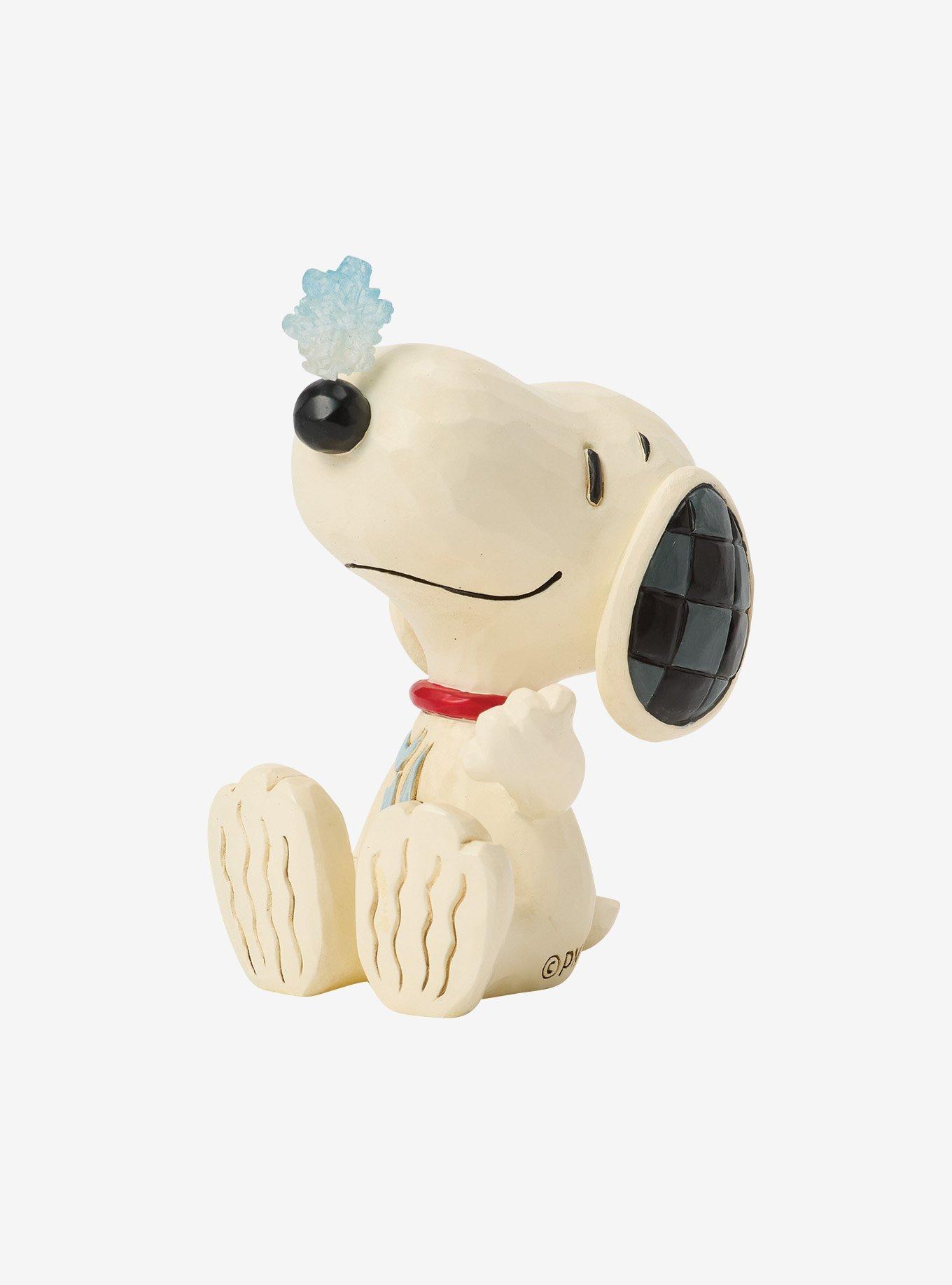 Jim Shore Peanuts Snoopy Snowflake on Nose Mini Figurine, , alternate - view 4