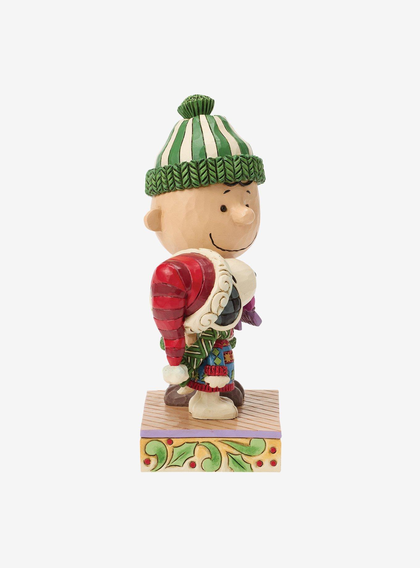 Jim Shore Peanuts Snoopy & Charlie Xmas Sweaters Figurine, , alternate - view 4