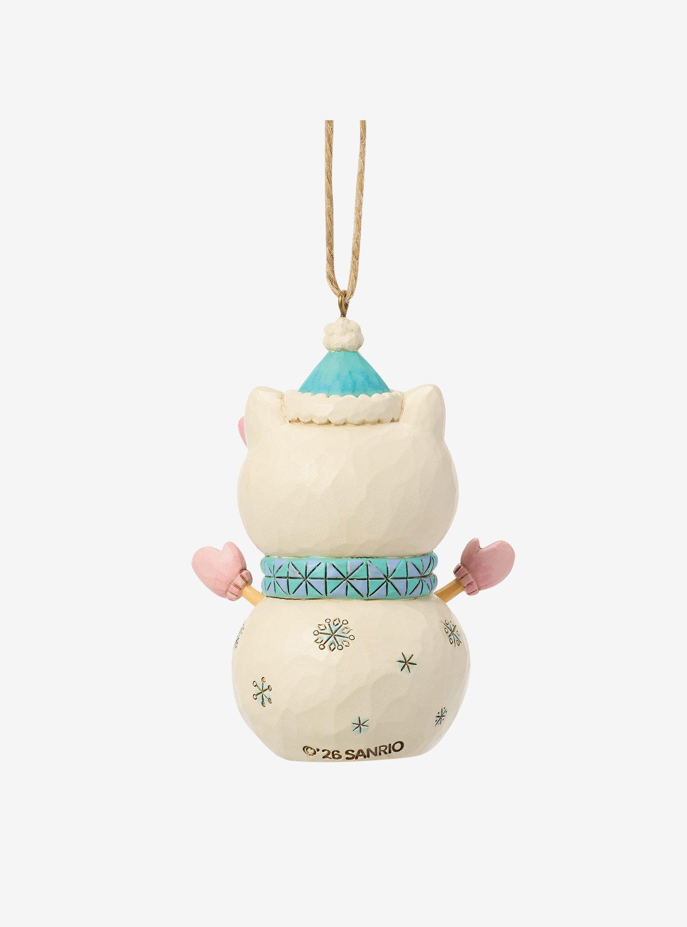 Jim Shore Sanrio Hello Kitty Snowman Hanging Ornament, , alternate - view 3