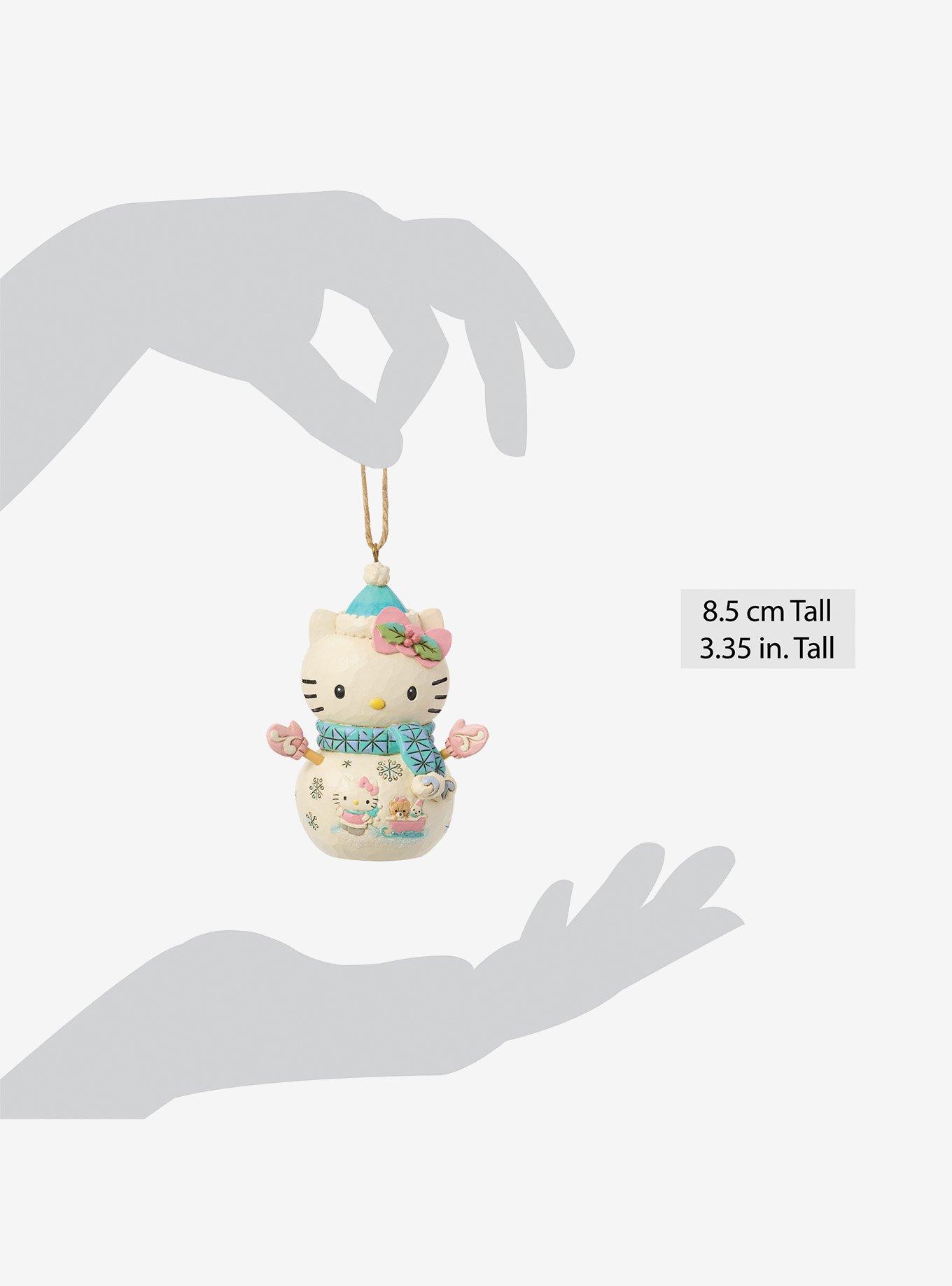 Jim Shore Sanrio Hello Kitty Snowman Hanging Ornament, , alternate - view 5