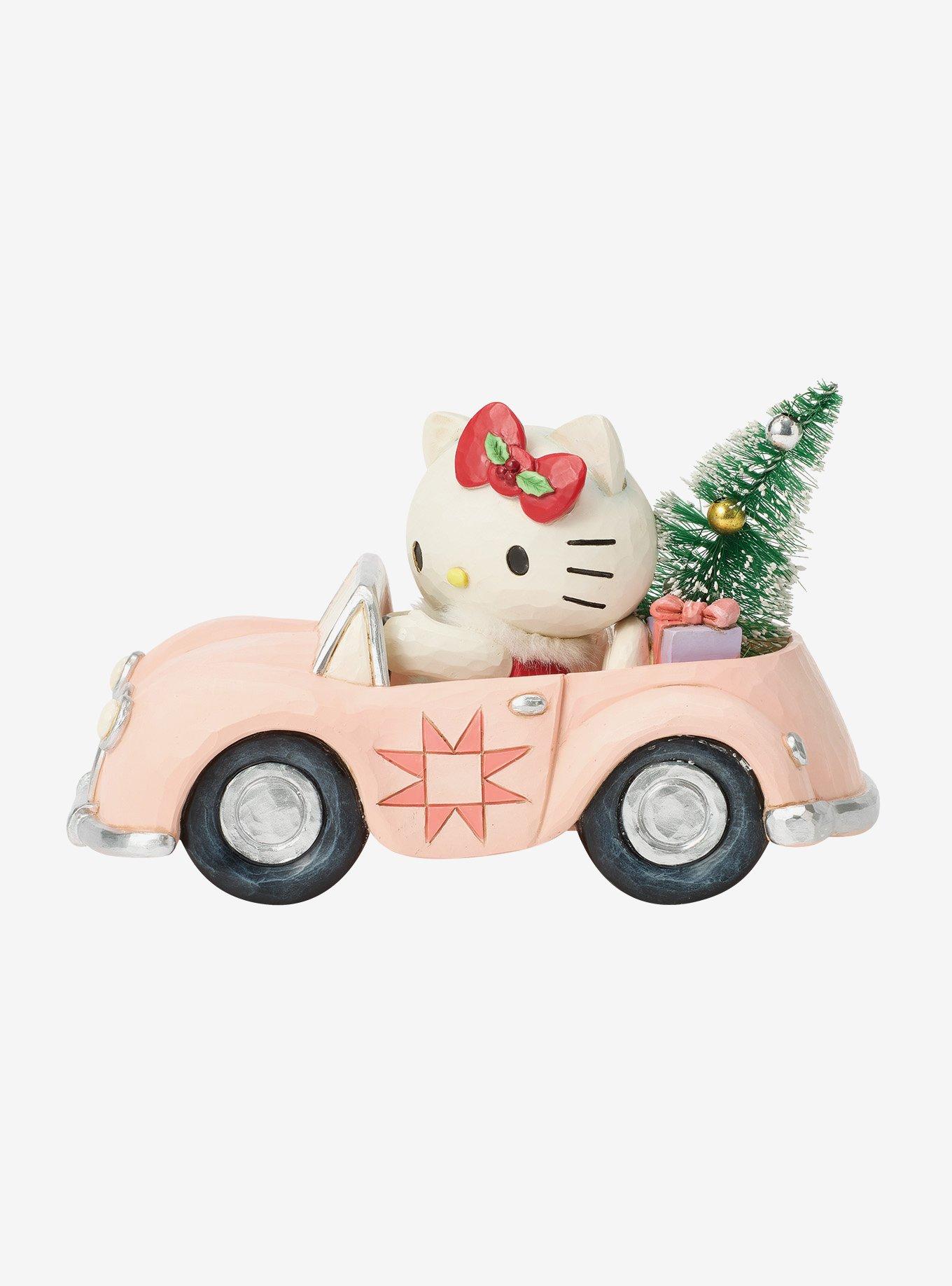 Jim Shore Sanrio Hello Kitty Christmas Car Figurine, , hi-res