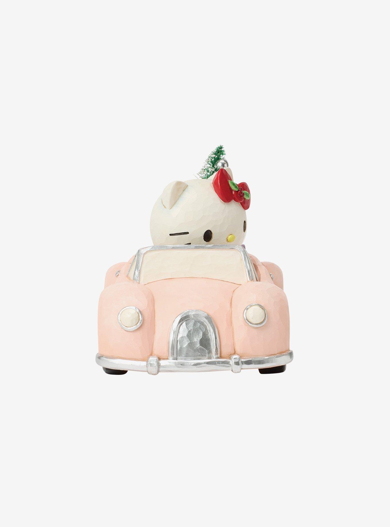 Jim Shore Sanrio Hello Kitty Christmas Car Figurine