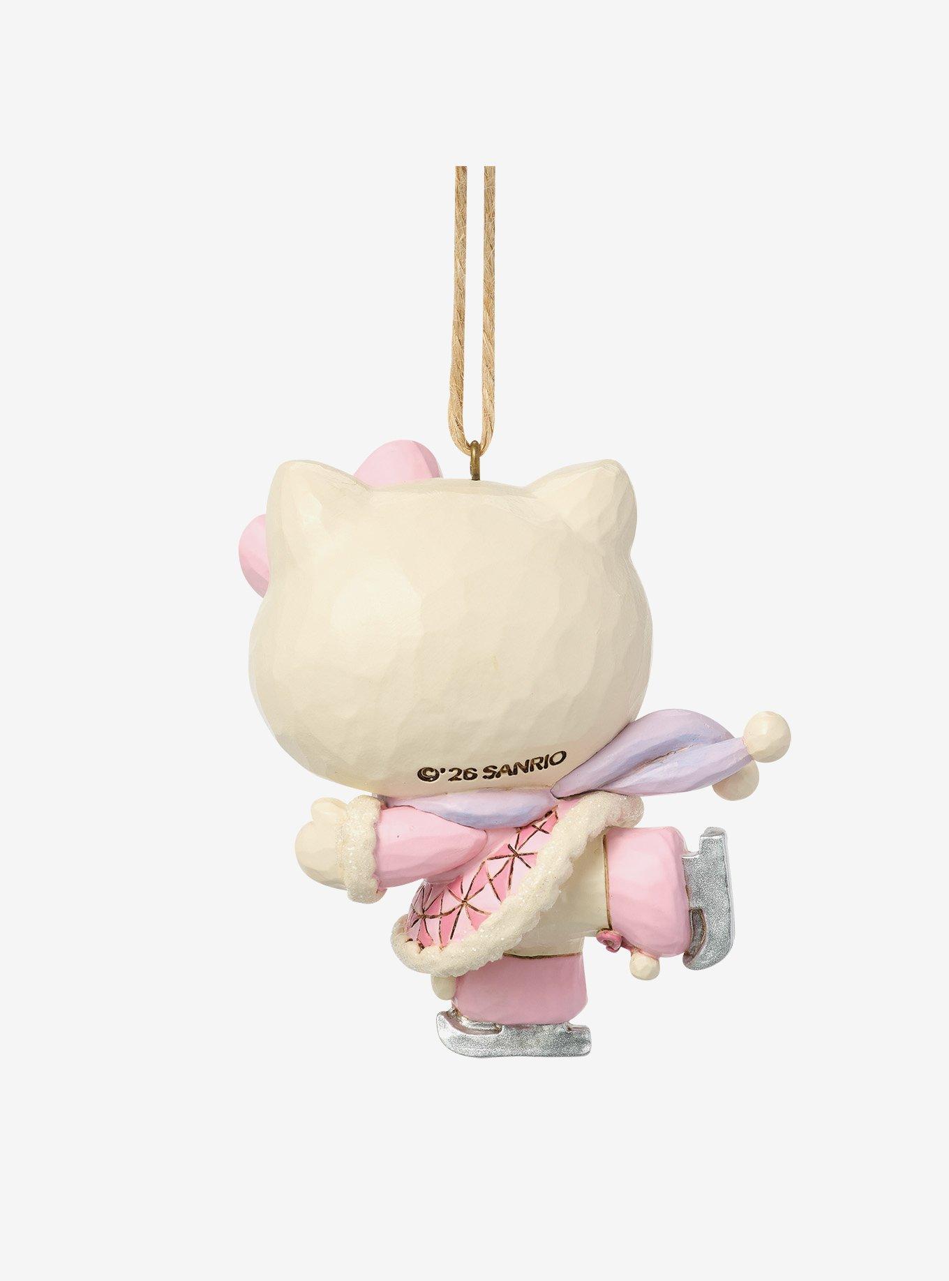 Jim Shore Sanrio Hello Kitty Ice Skating Hanging Ornament, , alternate - view 3