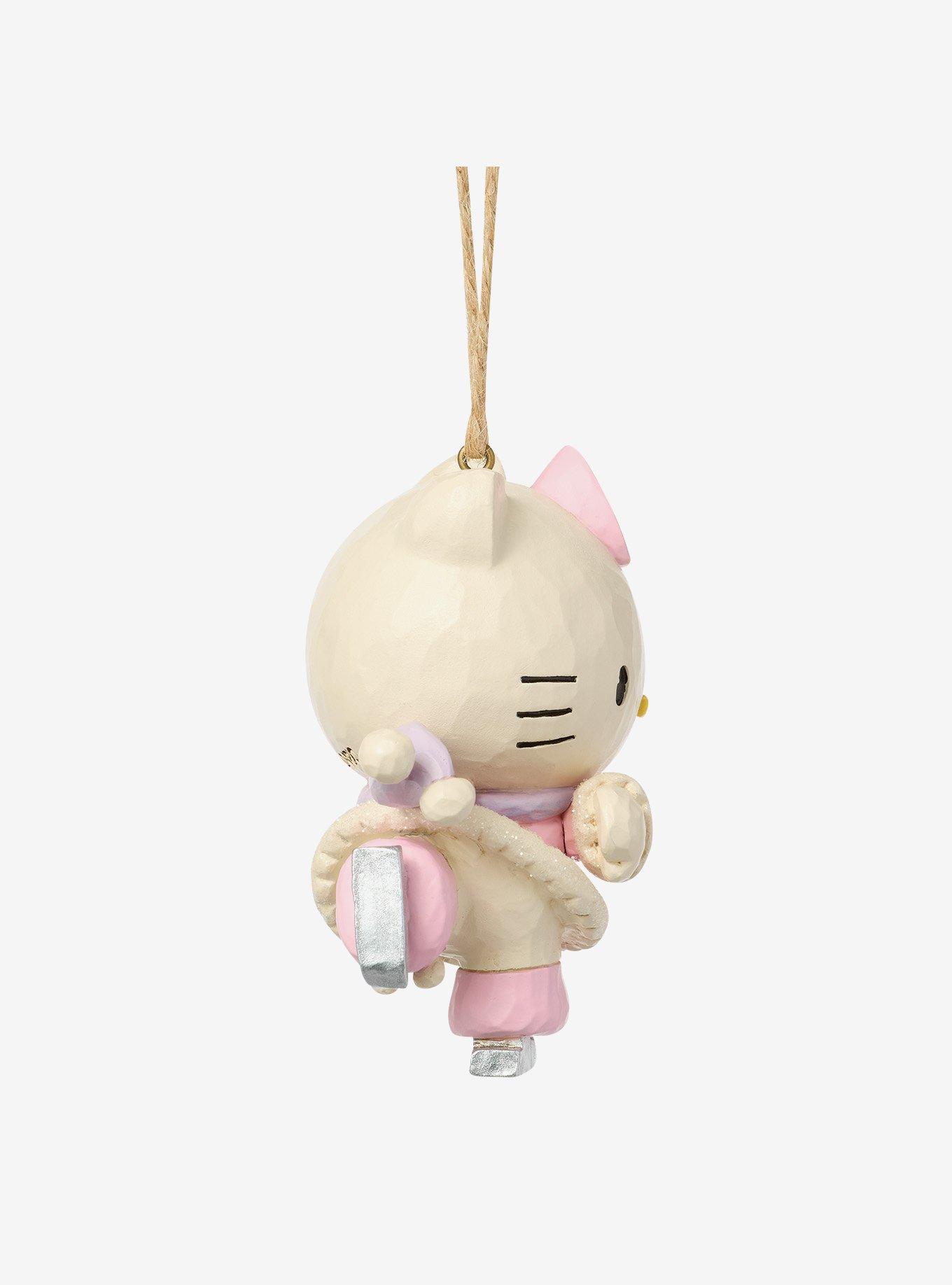 Jim Shore Sanrio Hello Kitty Ice Skating Hanging Ornament, , alternate - view 4
