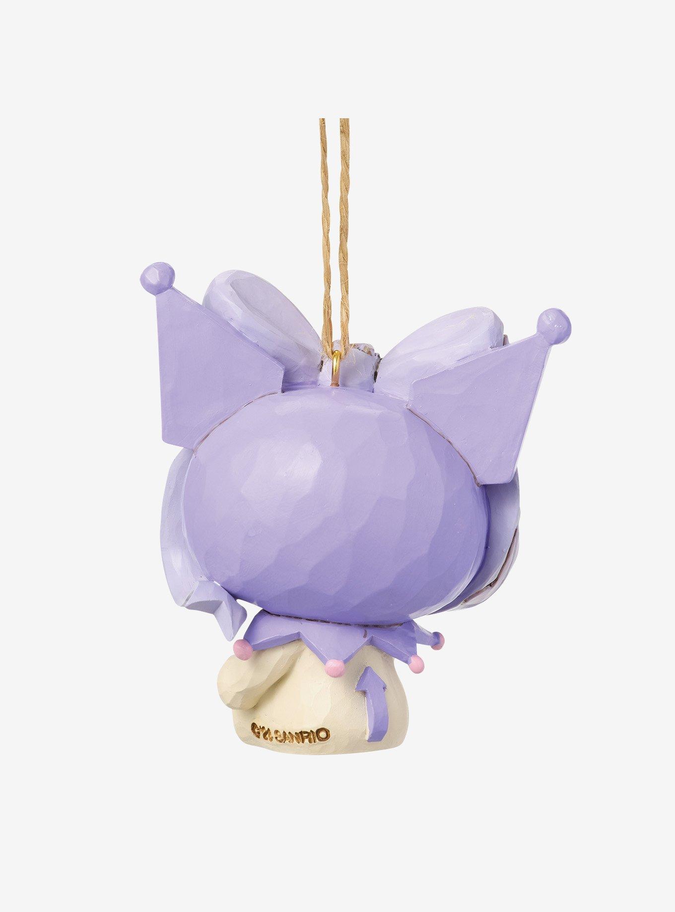 Jim Shore Sanrio Kuromi Bow Hanging Ornament, , alternate - view 3