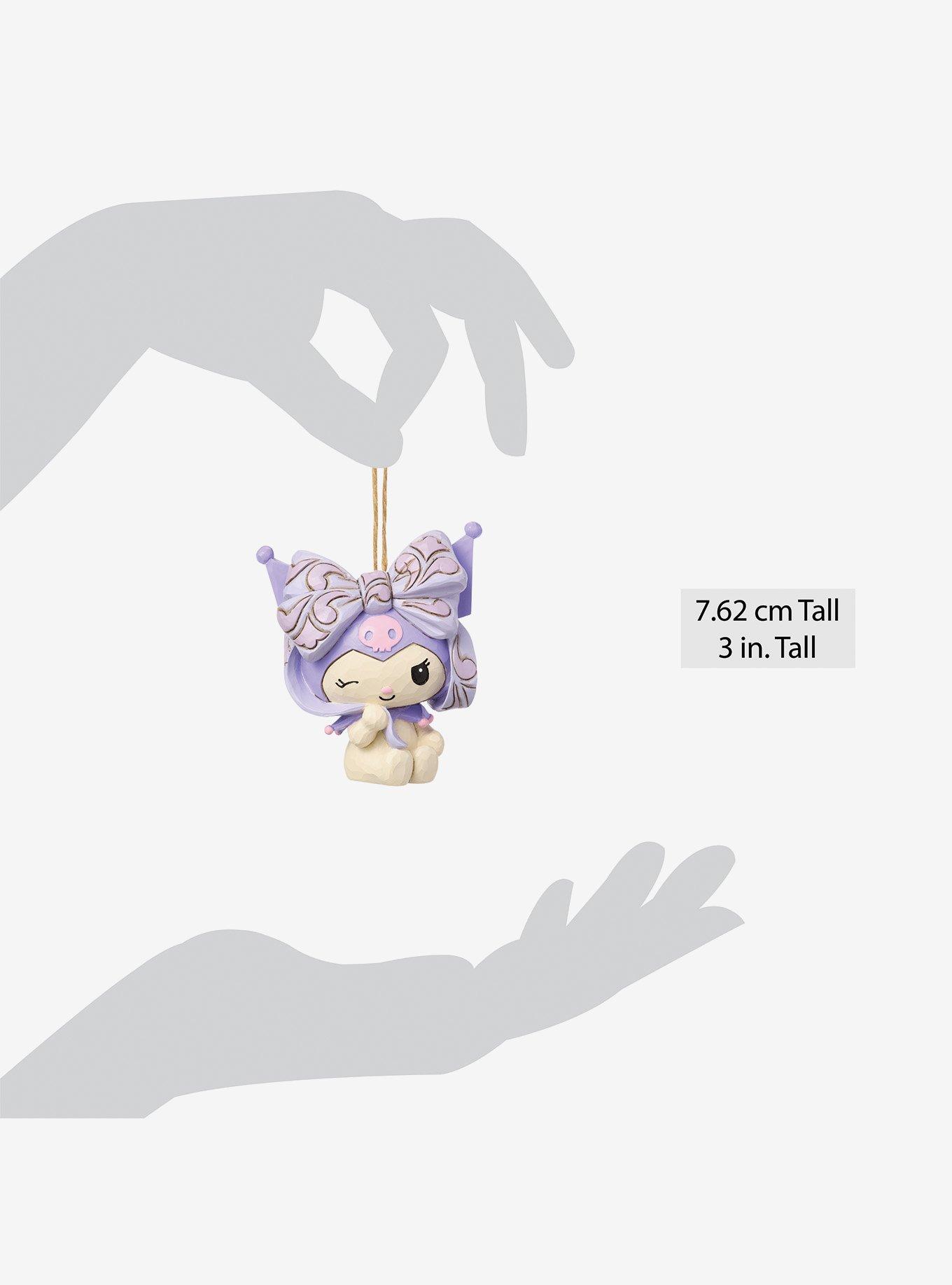 Jim Shore Sanrio Kuromi Bow Hanging Ornament, , alternate - view 5