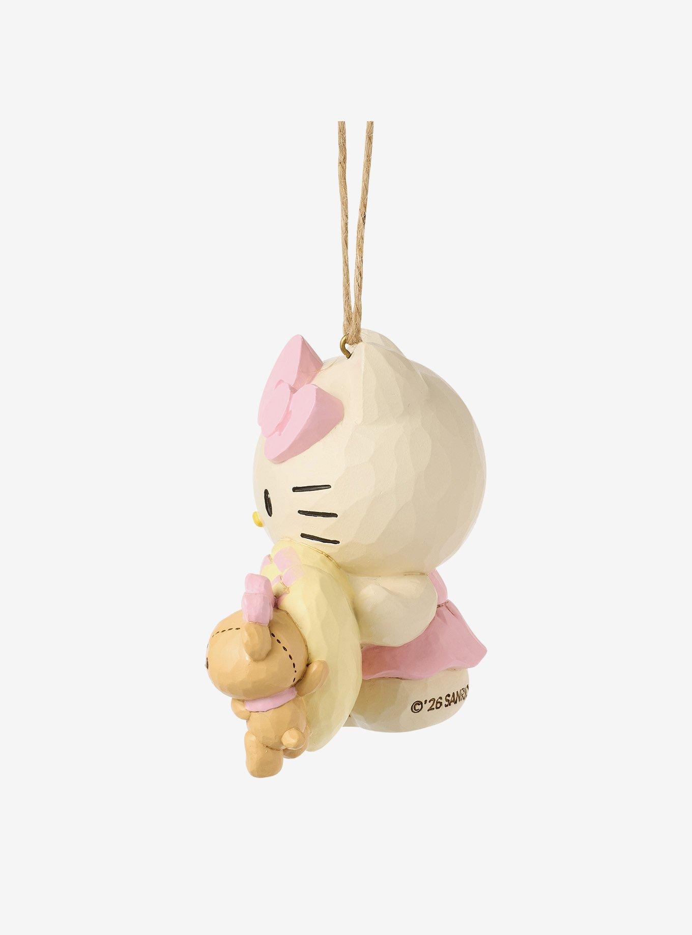 Jim Shore Sanrio Hello Kitty Baby's First Hanging Ornament, , hi-res