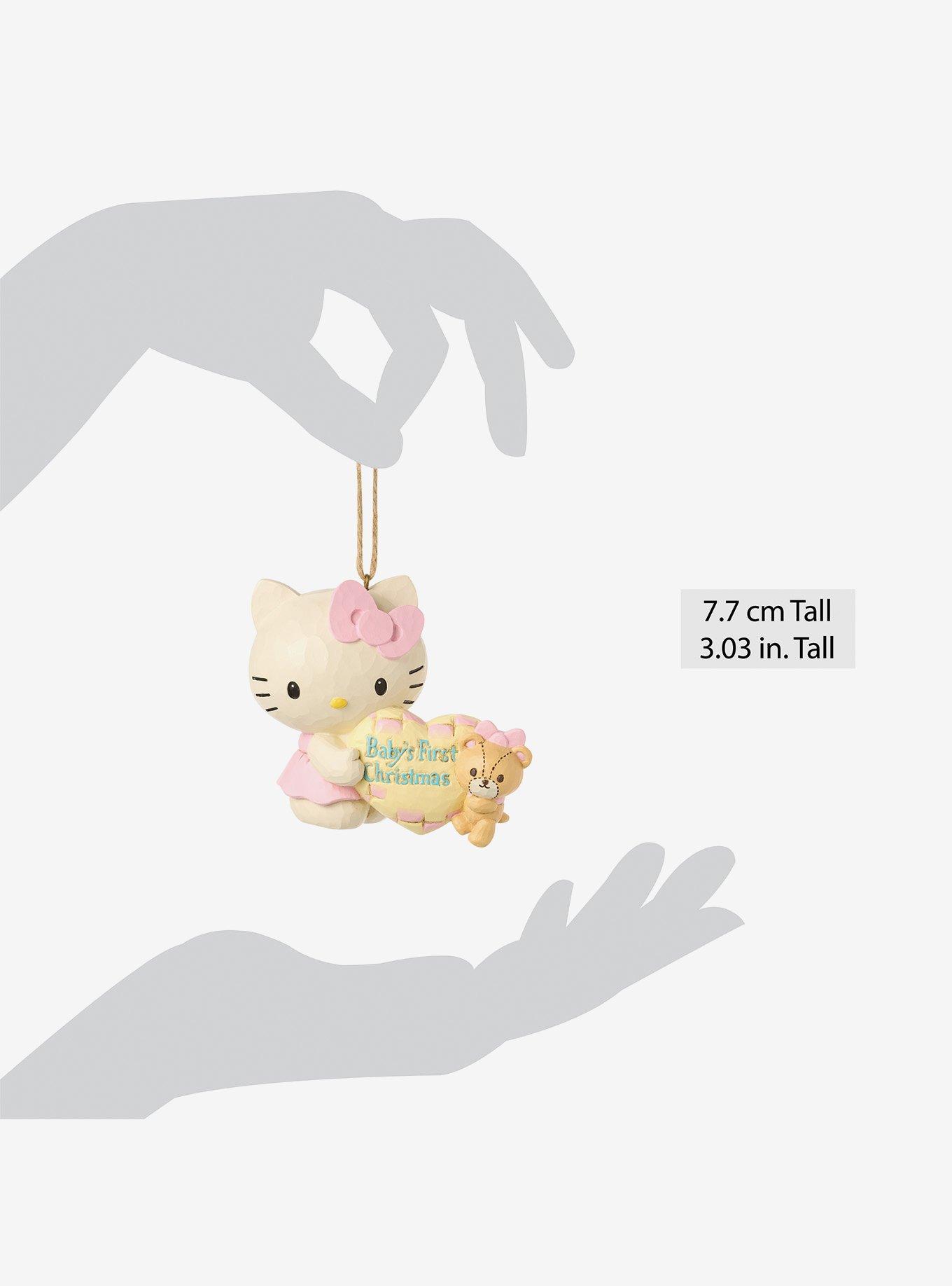 Jim Shore Sanrio Hello Kitty Baby's First Hanging Ornament, , alternate - view 5
