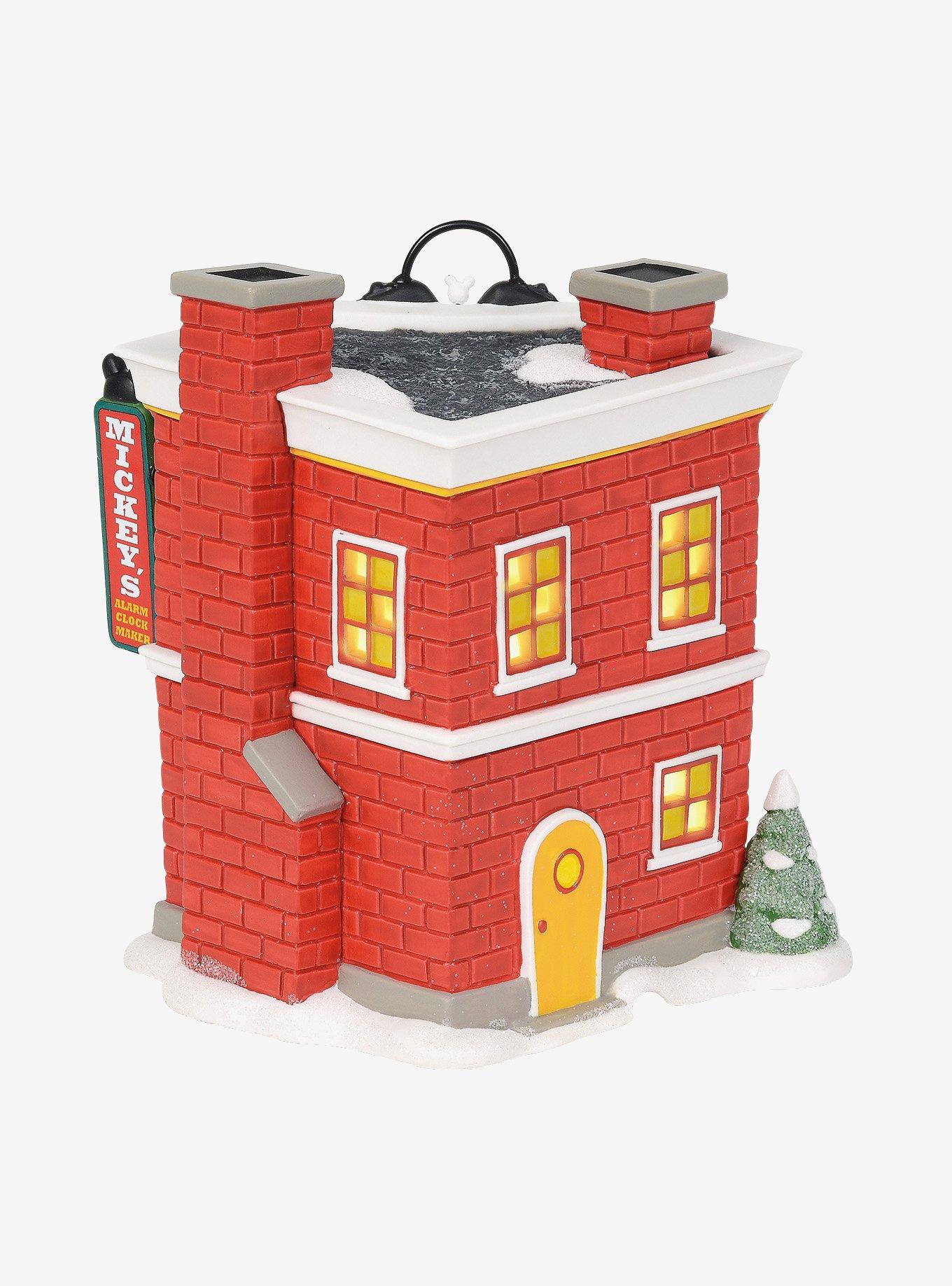 Department 56 Disney Village Mickey's Alarm Clock Shop Figurine, , alternate - view 2