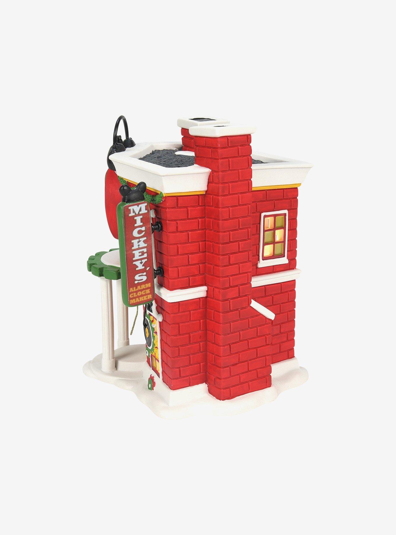 Department 56 Disney Village Mickey's Alarm Clock Shop Figurine, , alternate - view 4