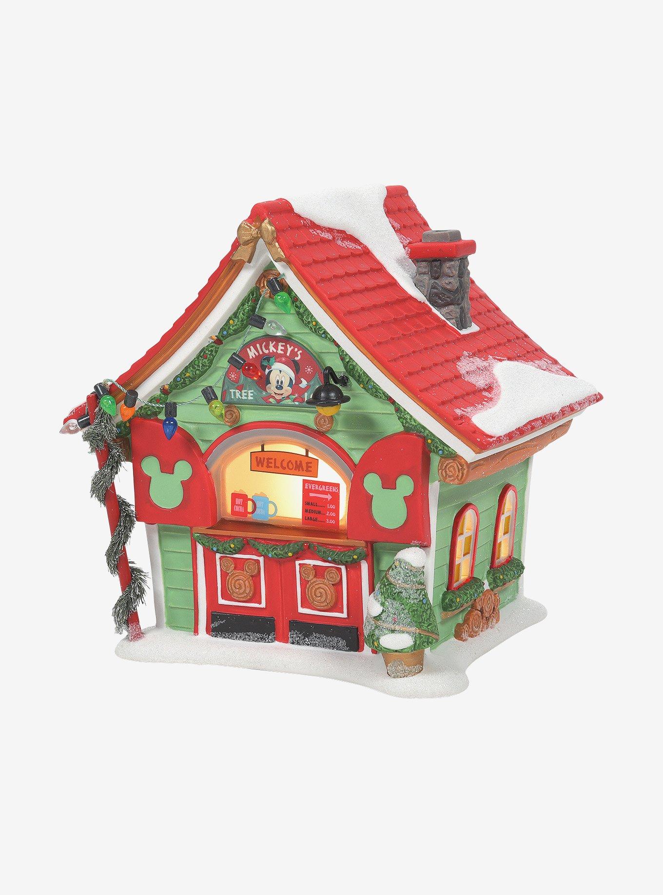 Department 56 Disney Village Mickey's Tree Lot Figurine