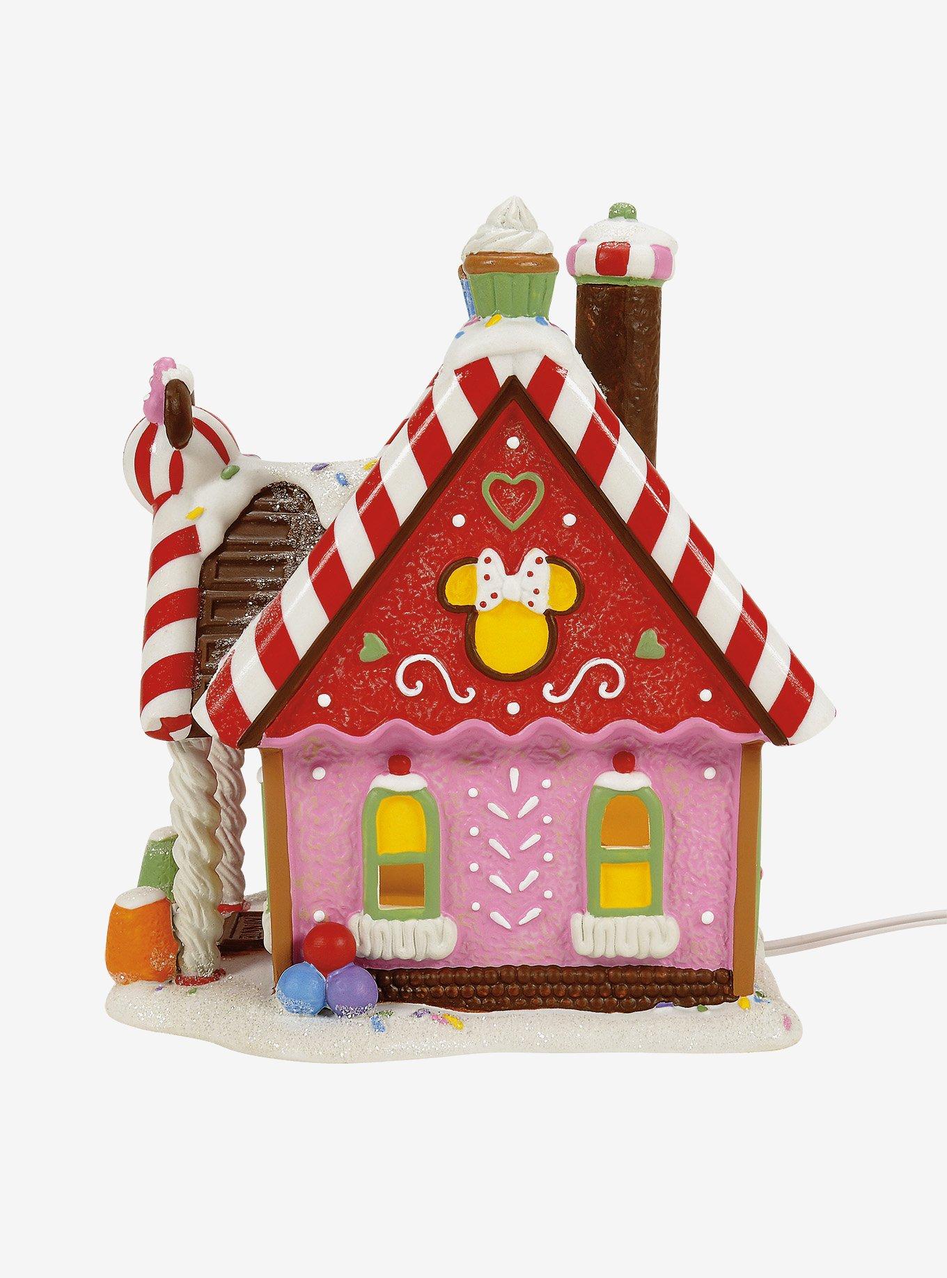 Department 56 Disney Village Minnie's Peppermint Villa Figurine, , hi-res