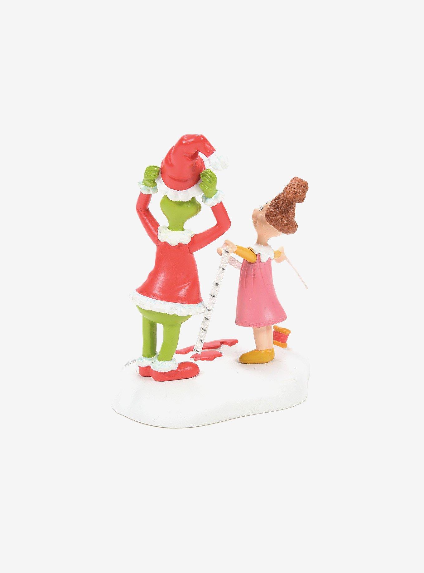Department 56 Grinch Village Being Fitted for a Santy Suit Figurine, , alternate - view 3