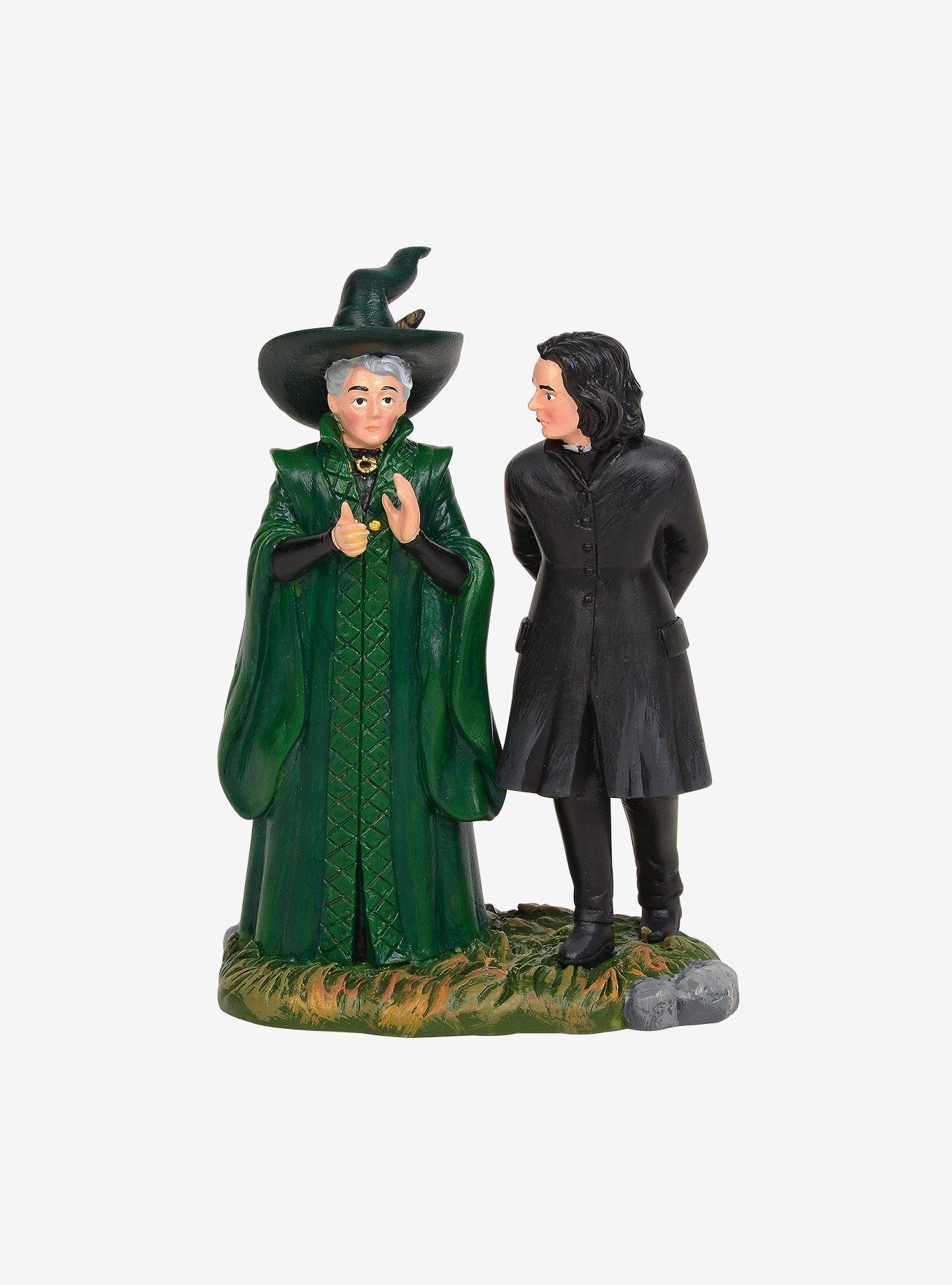 Department 56 Harry Potter Village Snape & McGonagall Figurine, , alternate - view 5