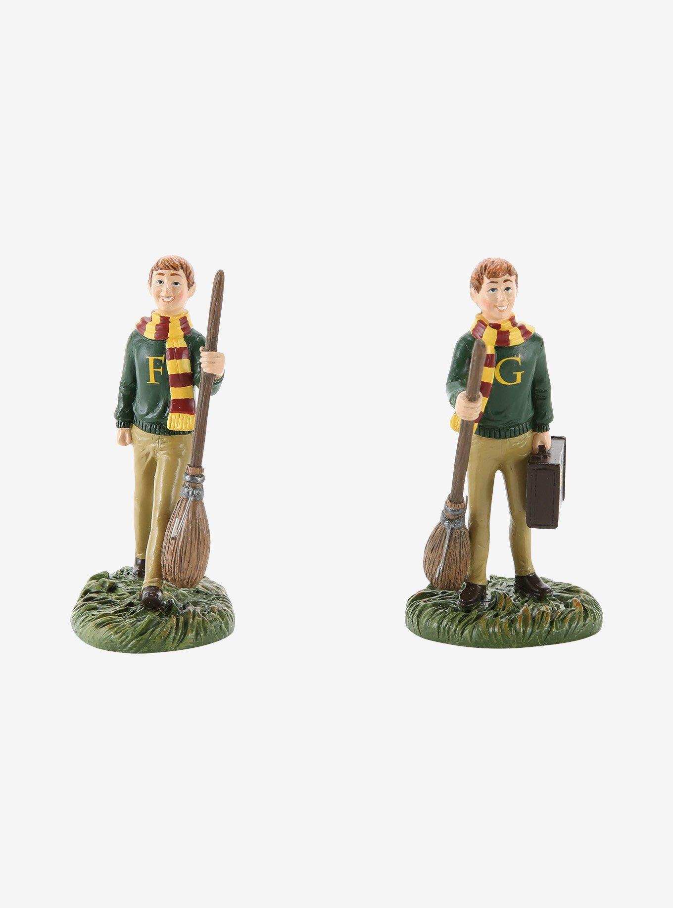 Department 56 Harry Potter Village Fred & George Weasley Figurine, , hi-res