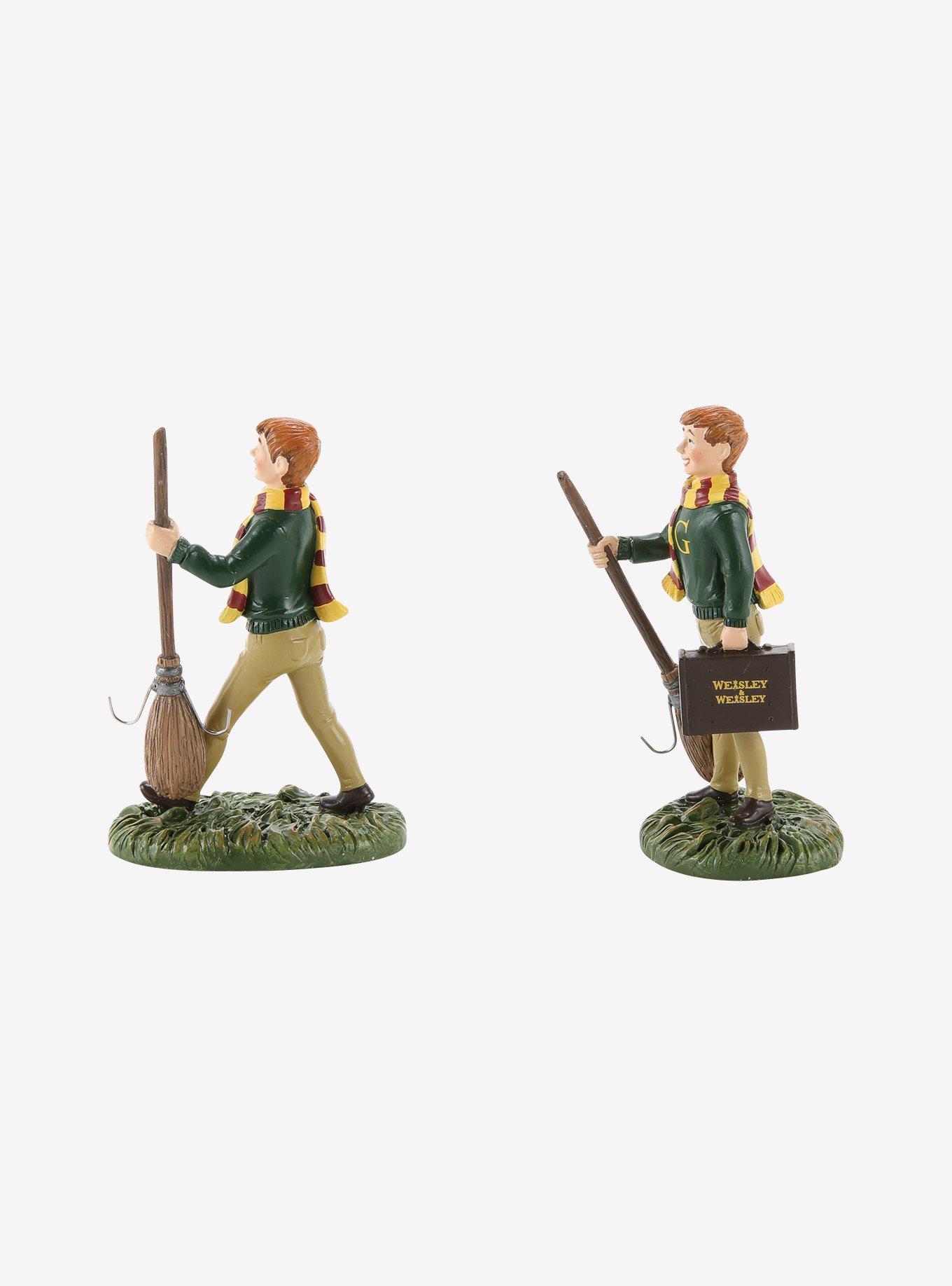 Department 56 Harry Potter Village Fred & George Weasley Figurine, , alternate - view 3