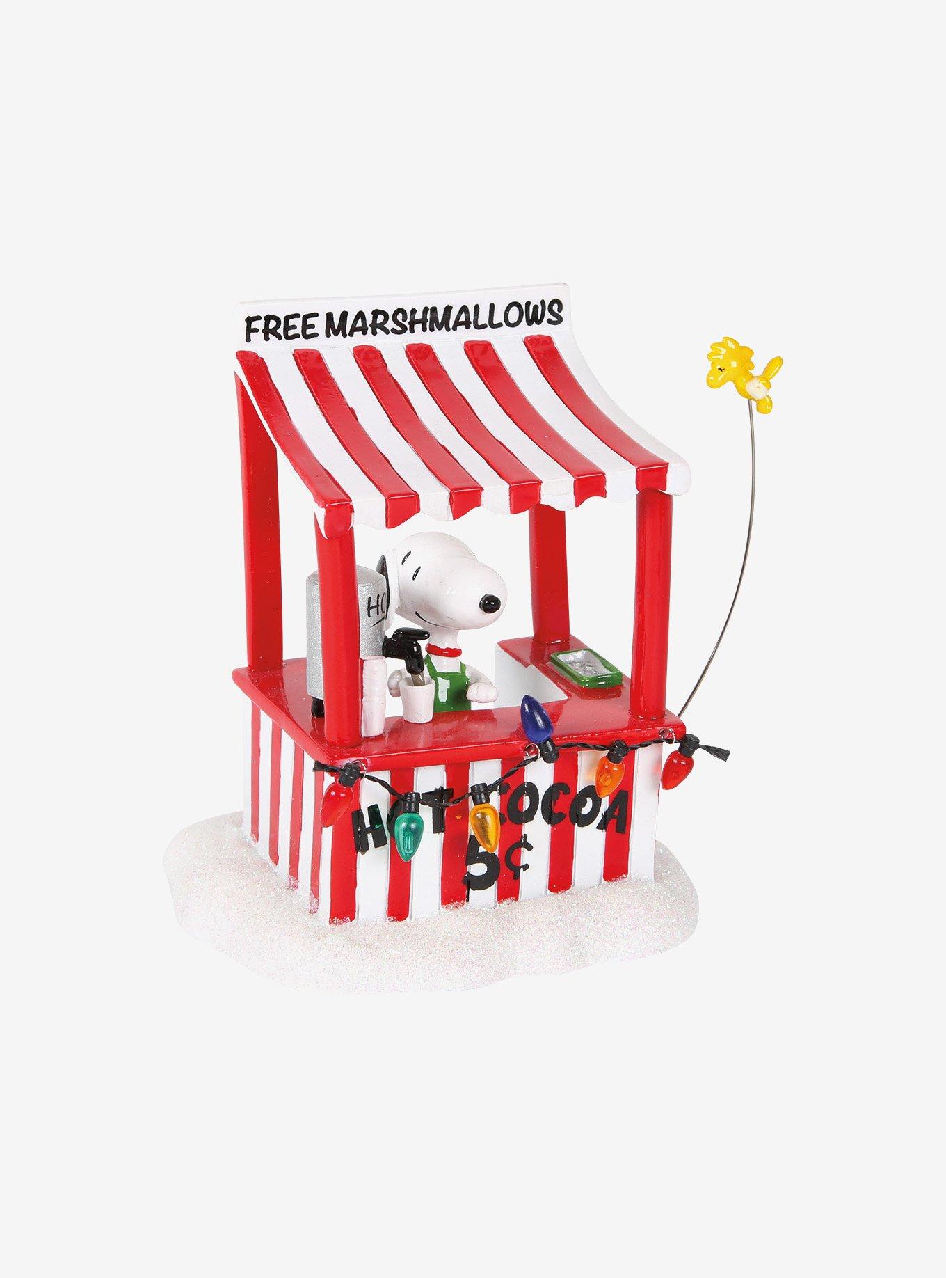 Department 56 Peanuts Village Snoopy's Cocoa Stand Figurine, , alternate - view 3