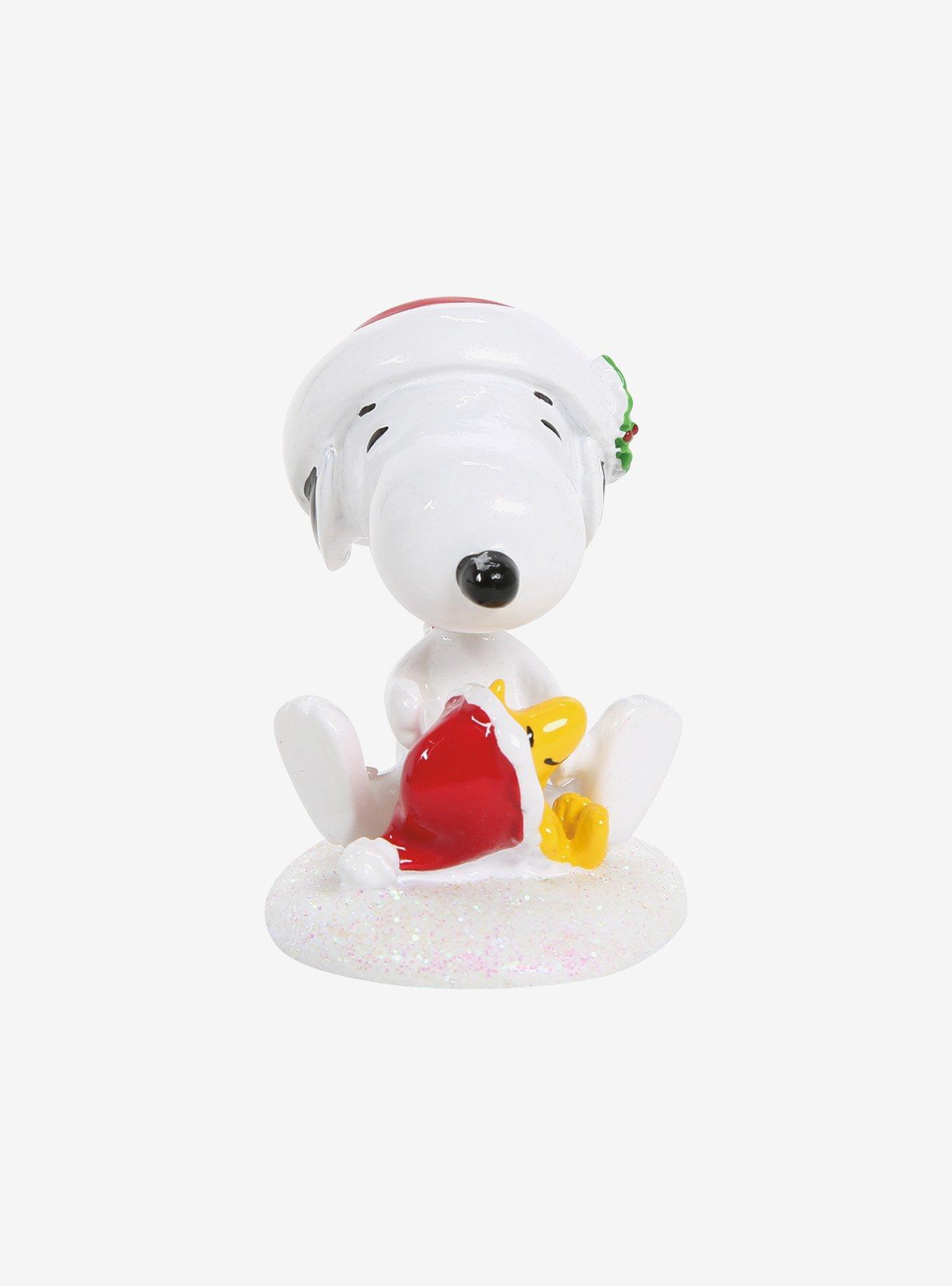 Department 56 Peanuts Village Happy Holiday's Snoopy & Woodstock Figurine, , alternate - view 3