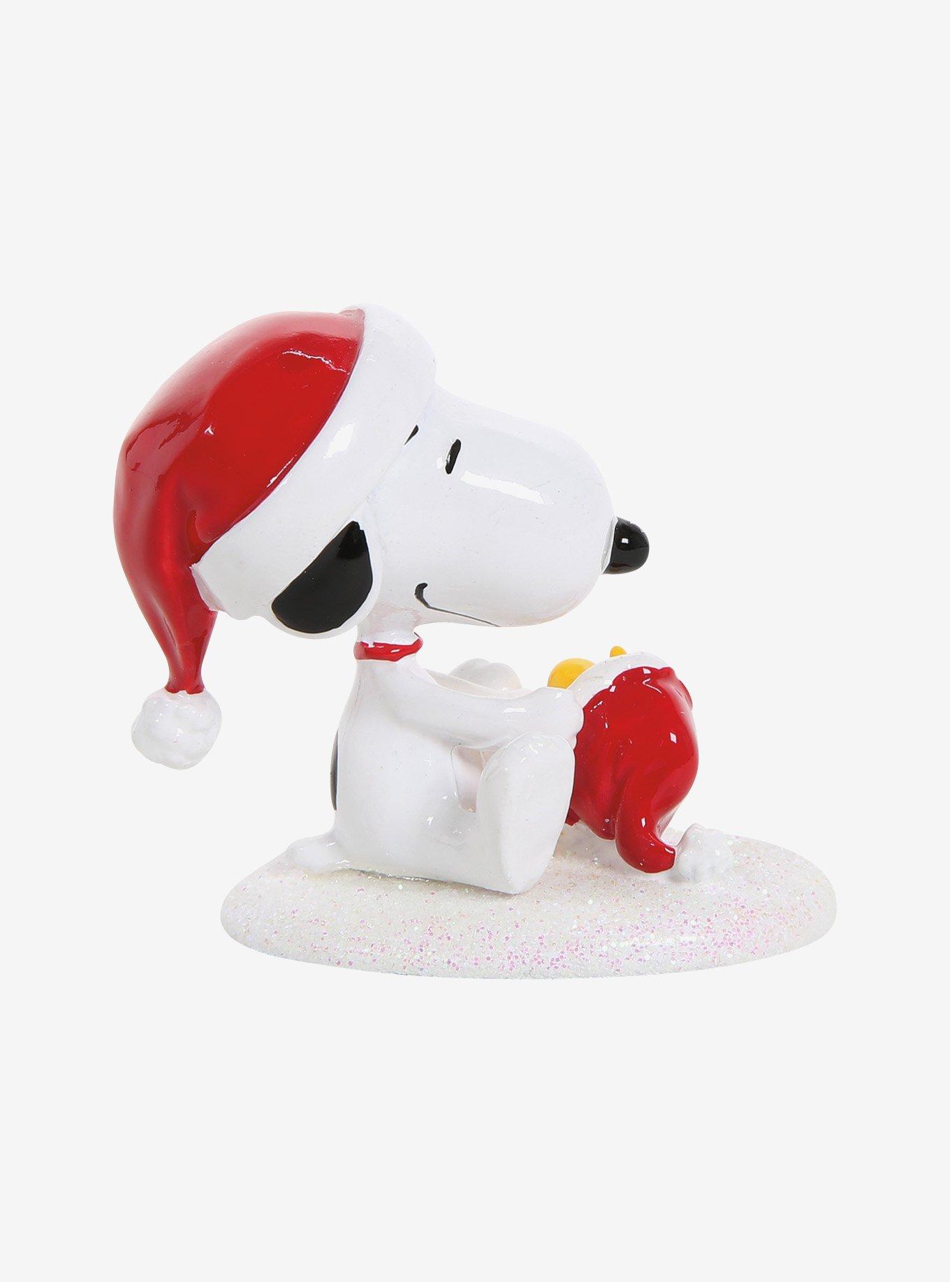 Department 56 Peanuts Village Happy Holiday's Snoopy & Woodstock Figurine, , alternate - view 4