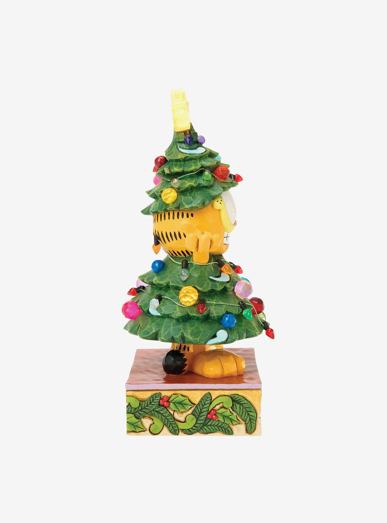 Jim Shore Garfield Garfield LED Dressed Christmas Figurine, , alternate - view 5