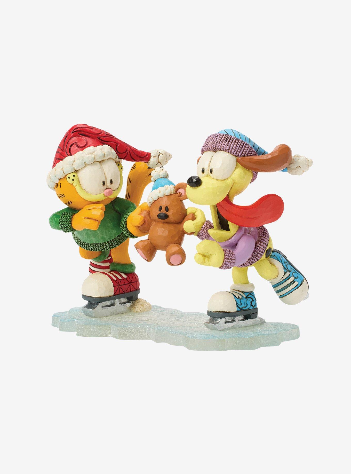 Jim Shore Garfield Garfield Odie Pooky Skating Figurine, , alternate - view 3