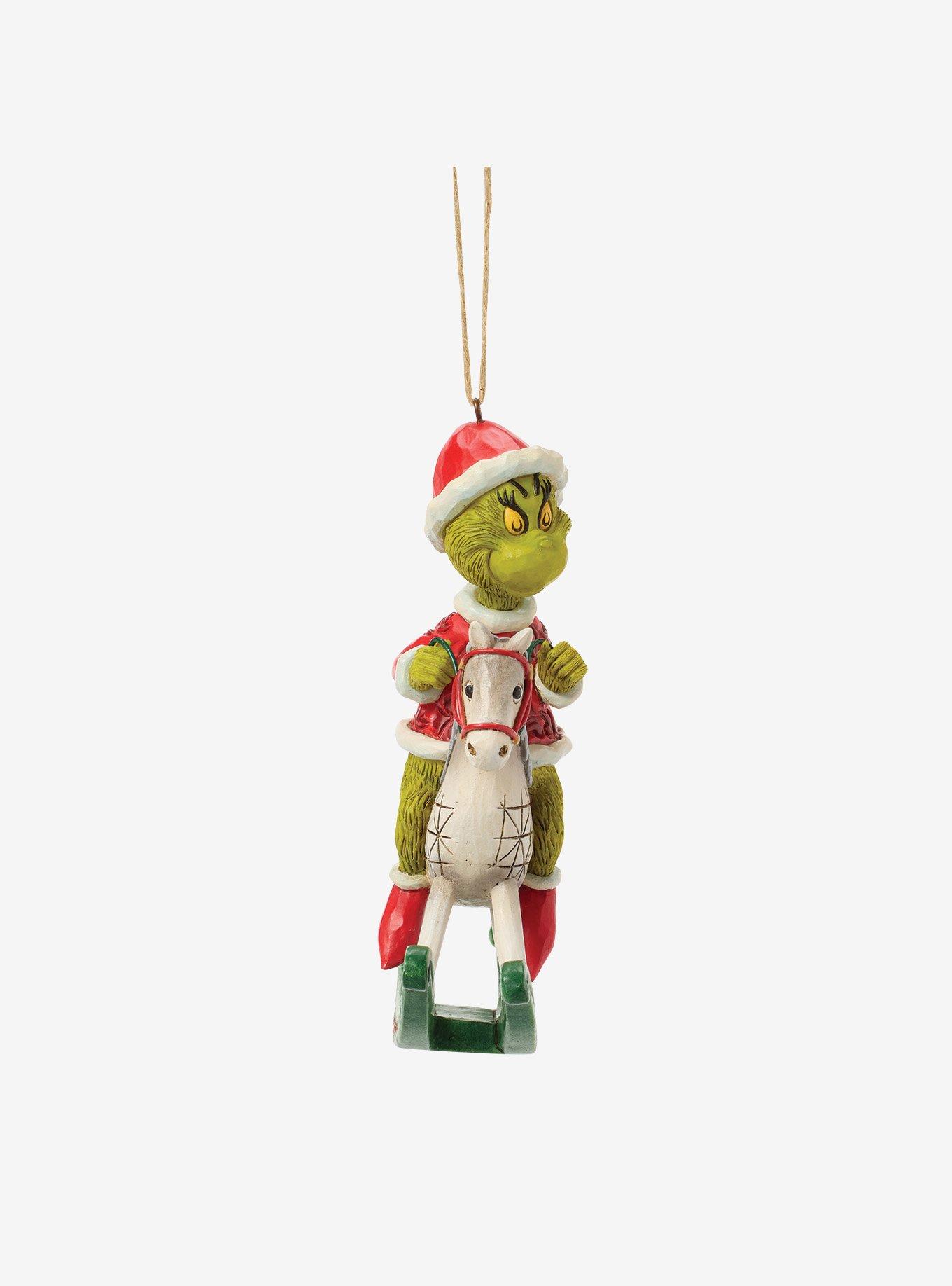 Jim Shore Grinch Grinch on Rocking Horse Hanging Ornament, , alternate - view 6