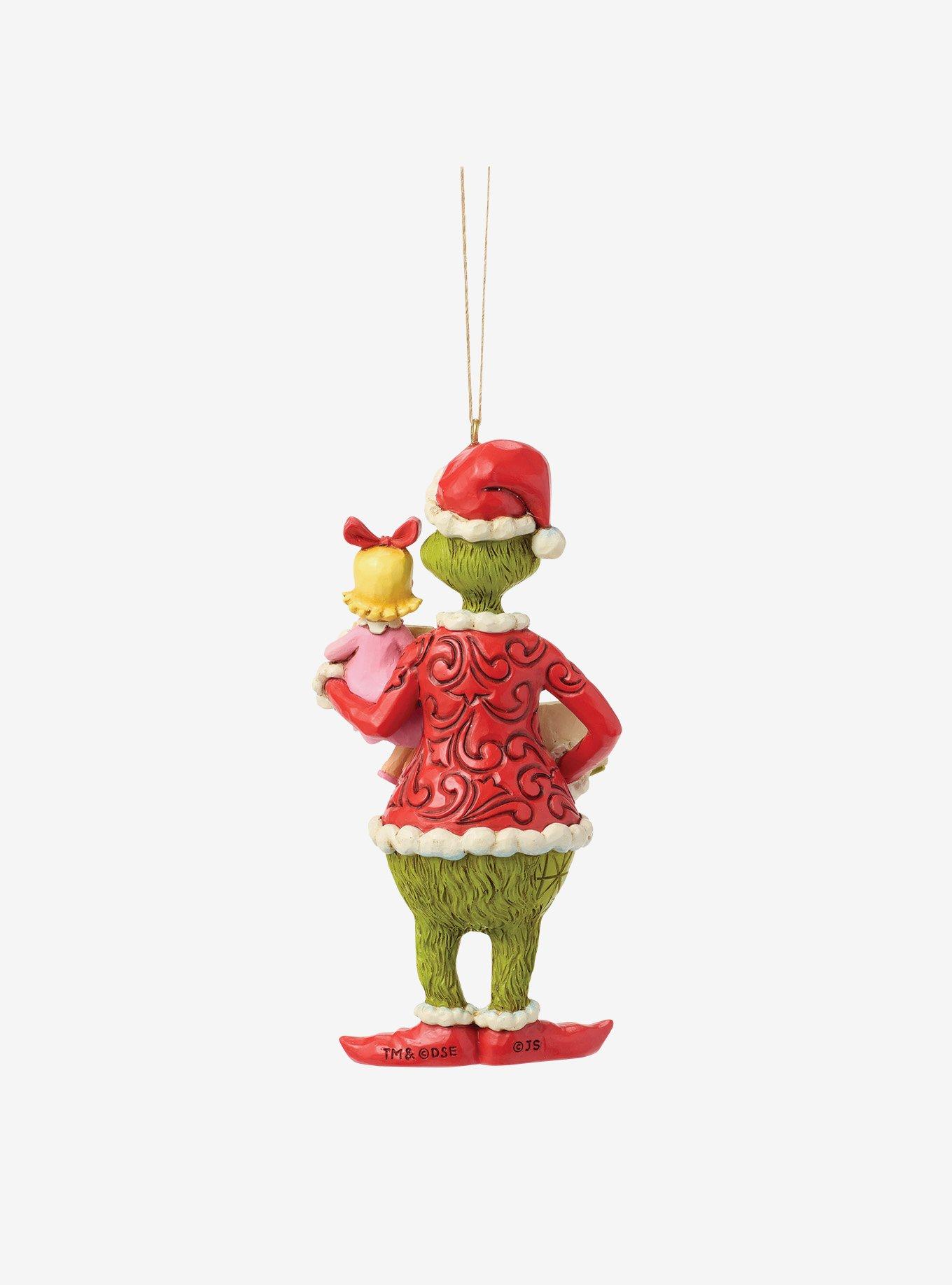 Jim Shore Grinch Grinch and Cindy Lou with Sign Hanging Ornament, , alternate - view 3