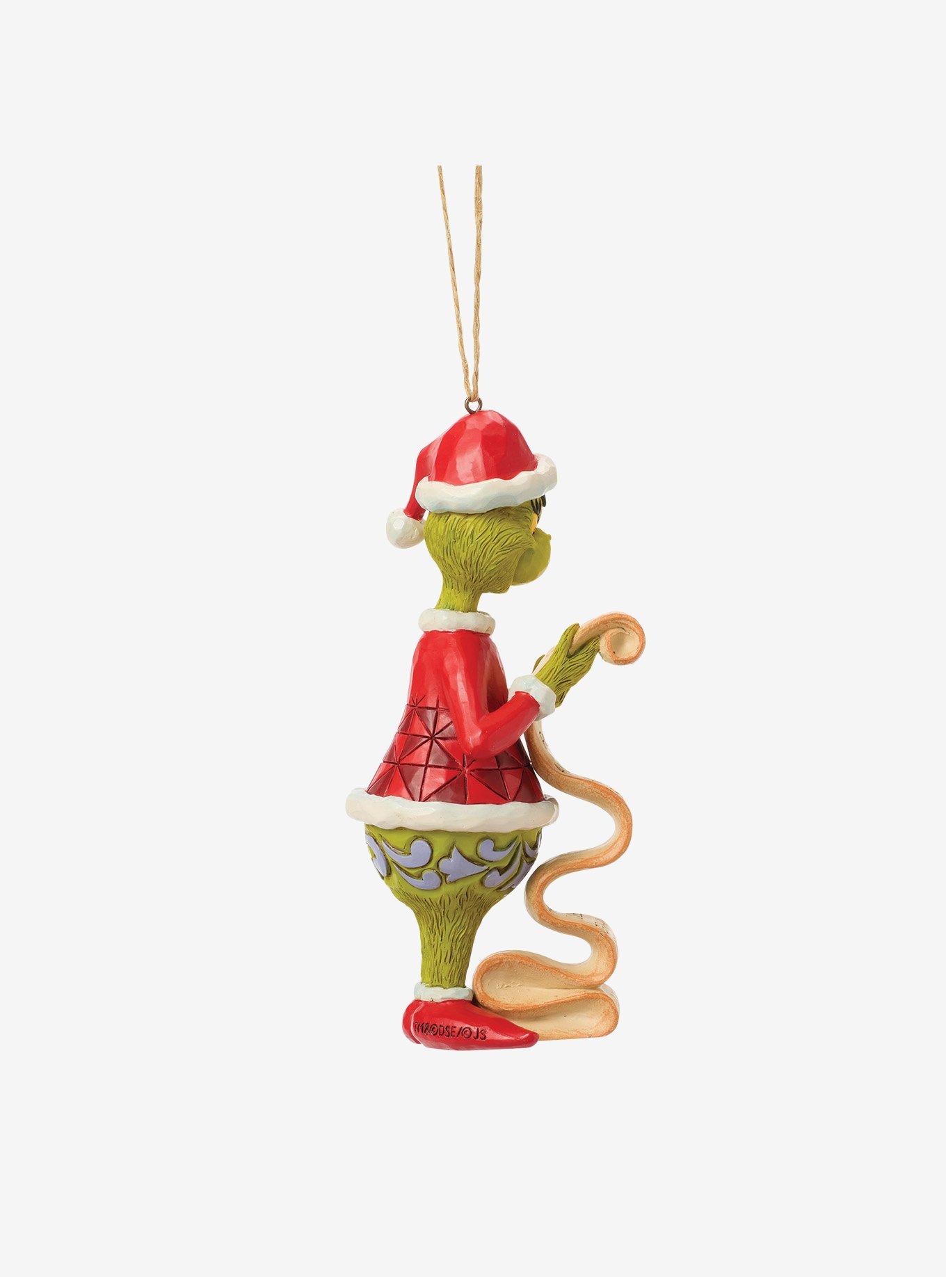 Jim Shore Grinch Grinch with List Ornament Hanging Ornament, , alternate - view 5