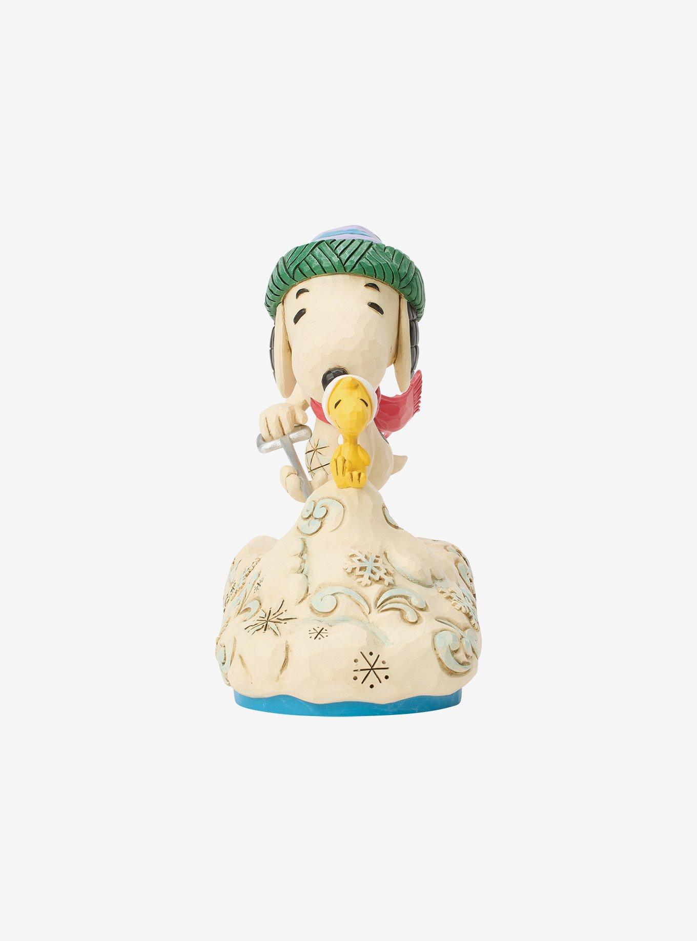 Jim Shore Peanuts Snoopy Shoveling Snow Figurine, , hi-res